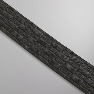 Kith Monogram Saffiano Leather Belt - Black PH