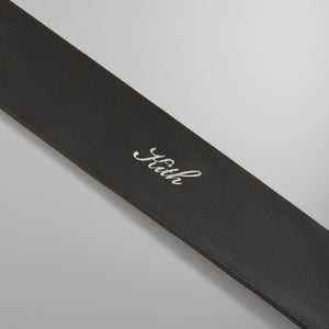 Kith Monogram Saffiano Leather Belt - Black PH