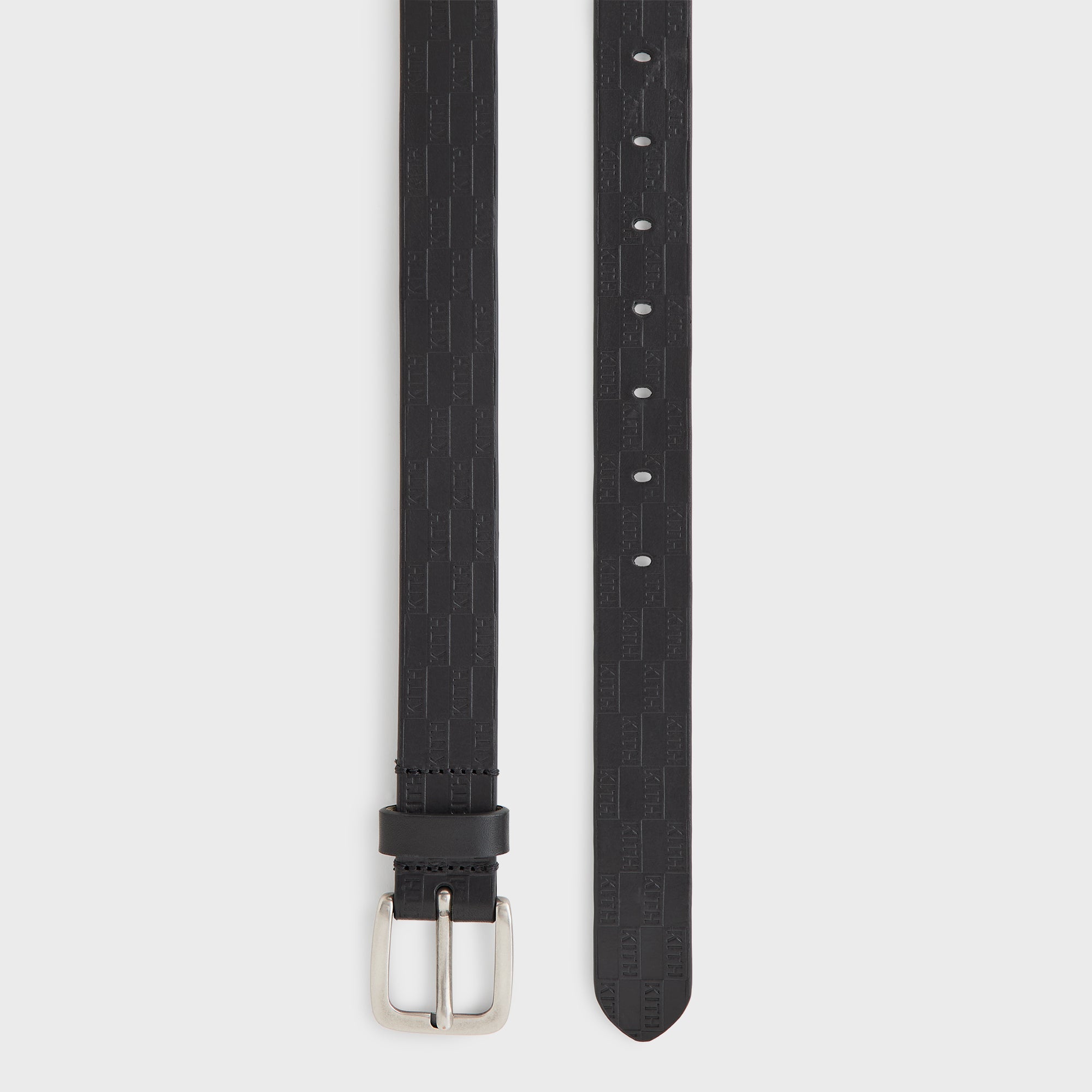 Kith Monogram Vachetta Leather Belt - Black – Kith Europe