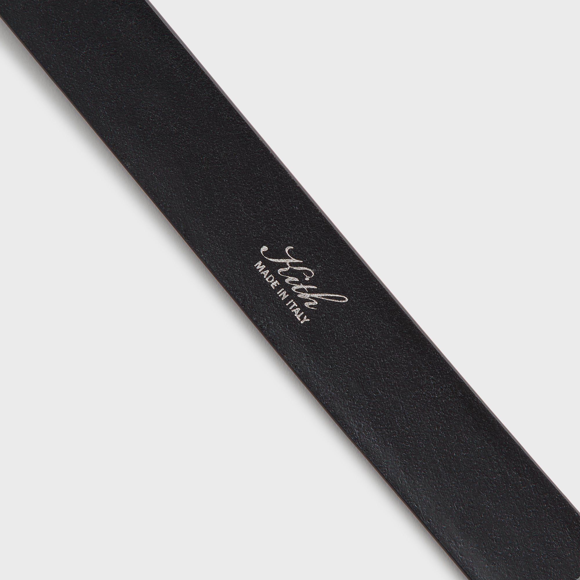 Kith Monogram Vachetta Leather Belt - Black – Kith Europe