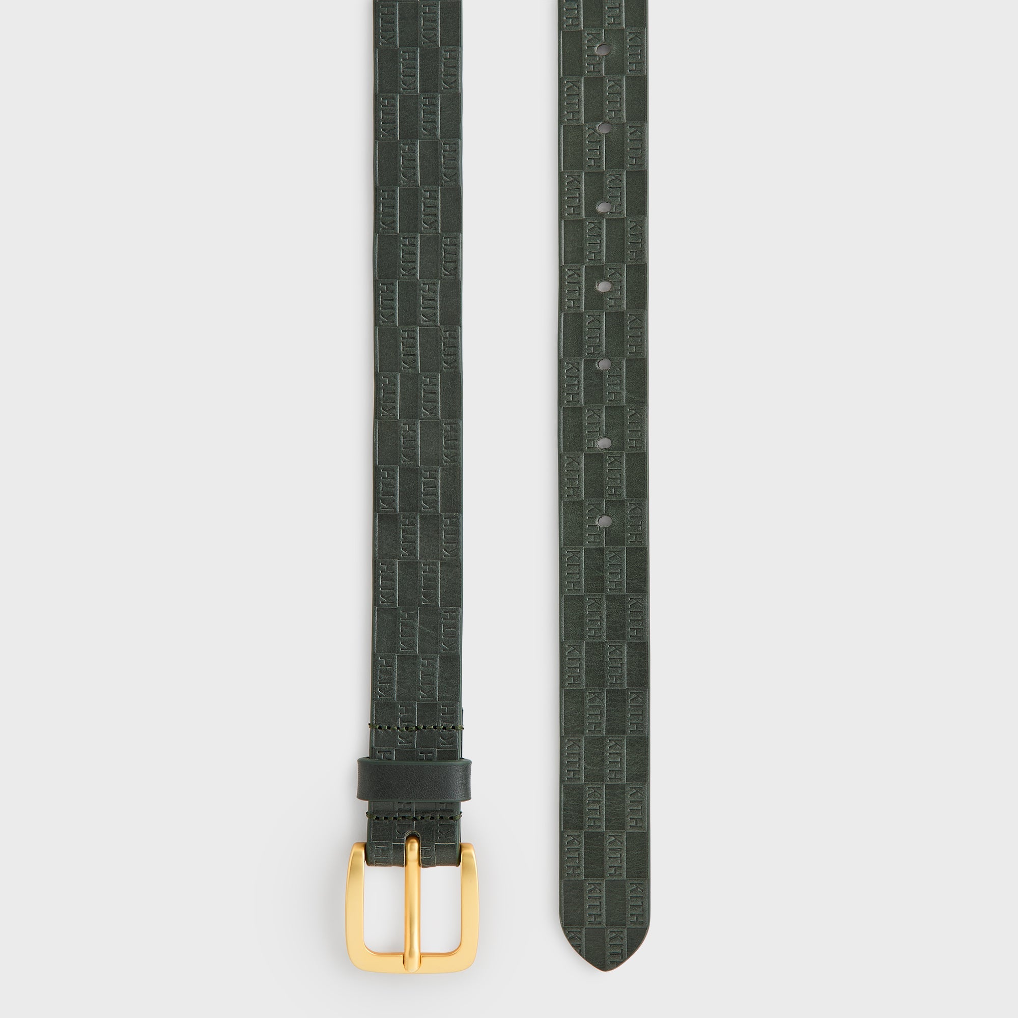 Kith Monogram Vachetta Leather Belt - Equestrian – Kith Europe