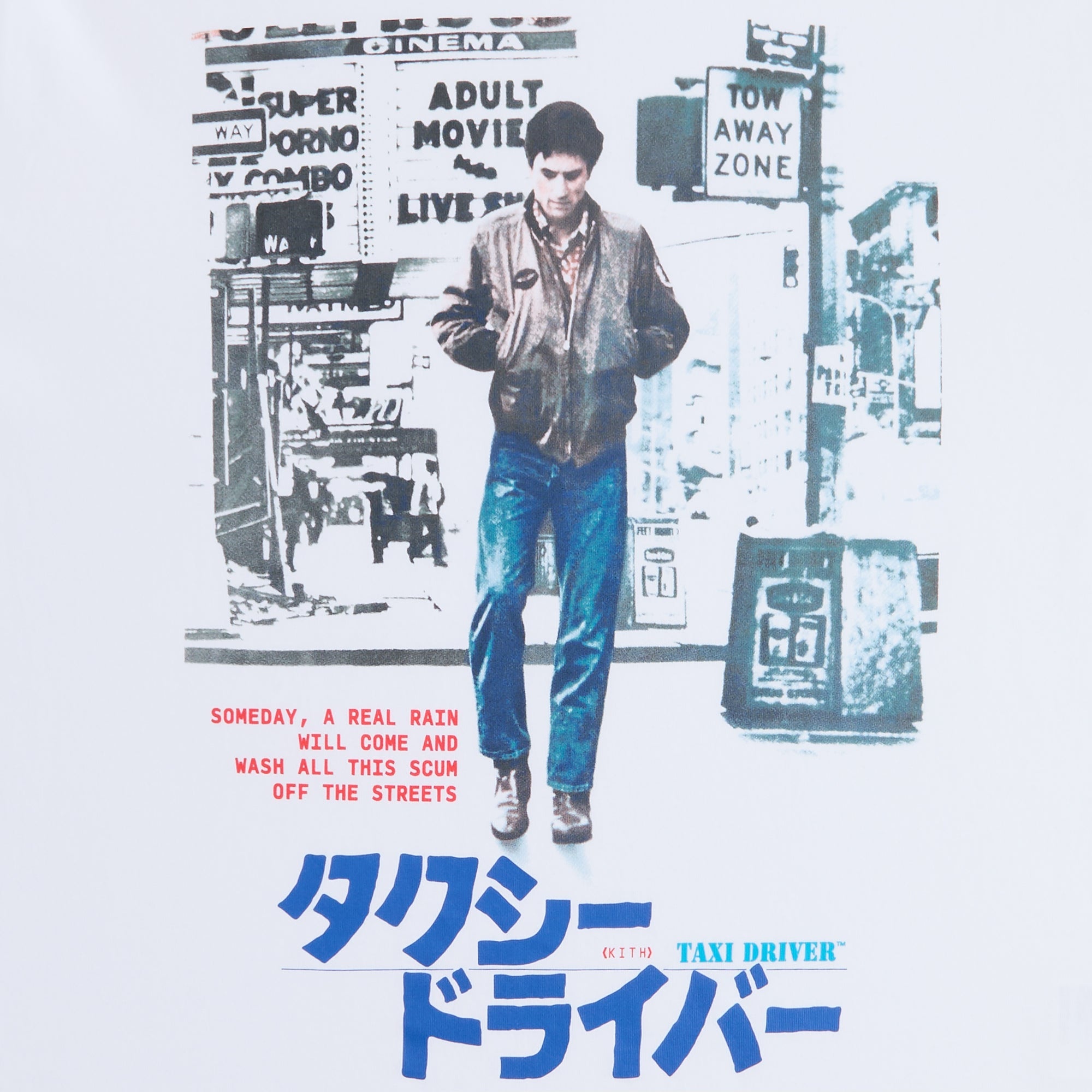 Kith for Taxi Driver Japanese Poster Standard Tee - White – Kith