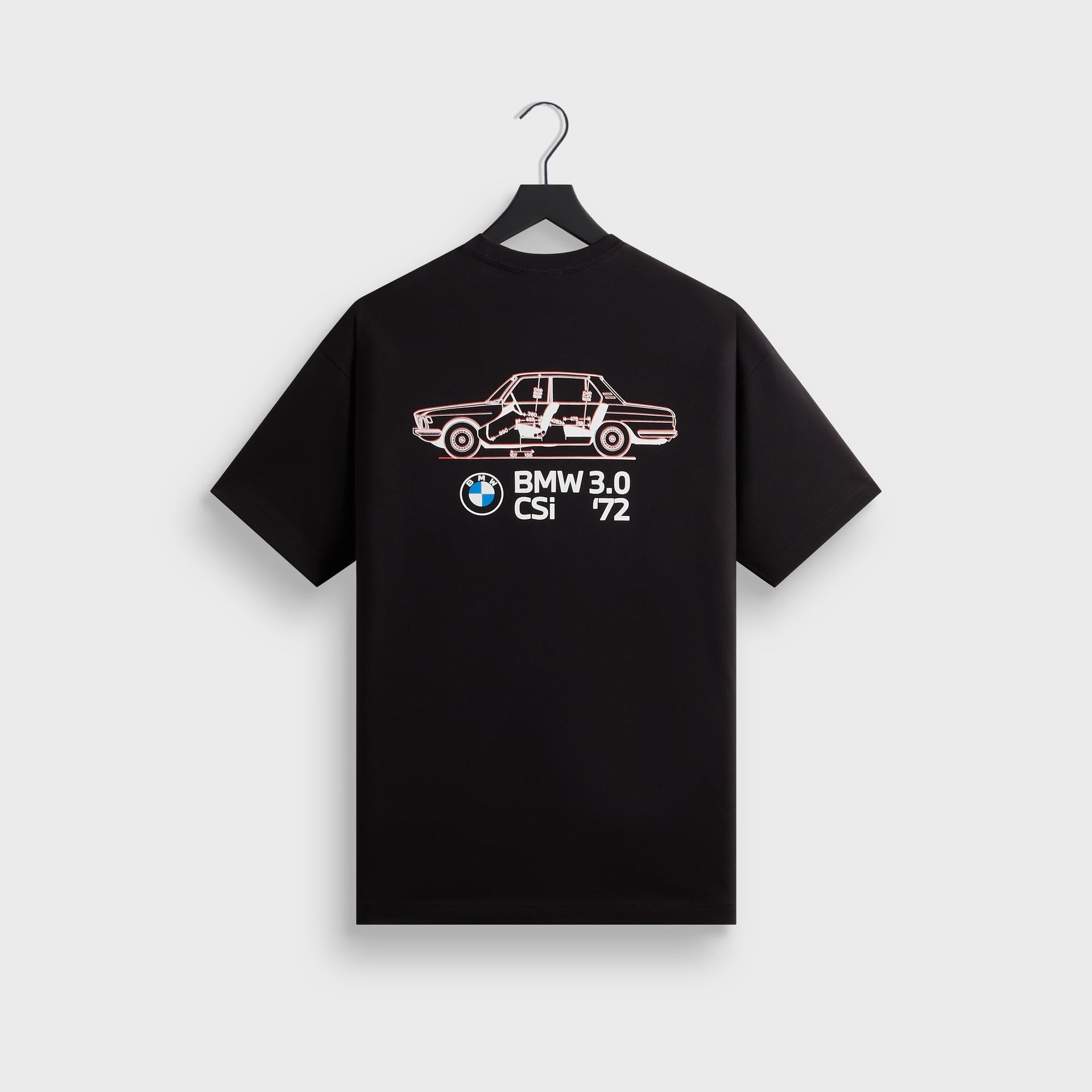 Kith for BMW CSi 3.0 Schematic Pocket Tee - Black
