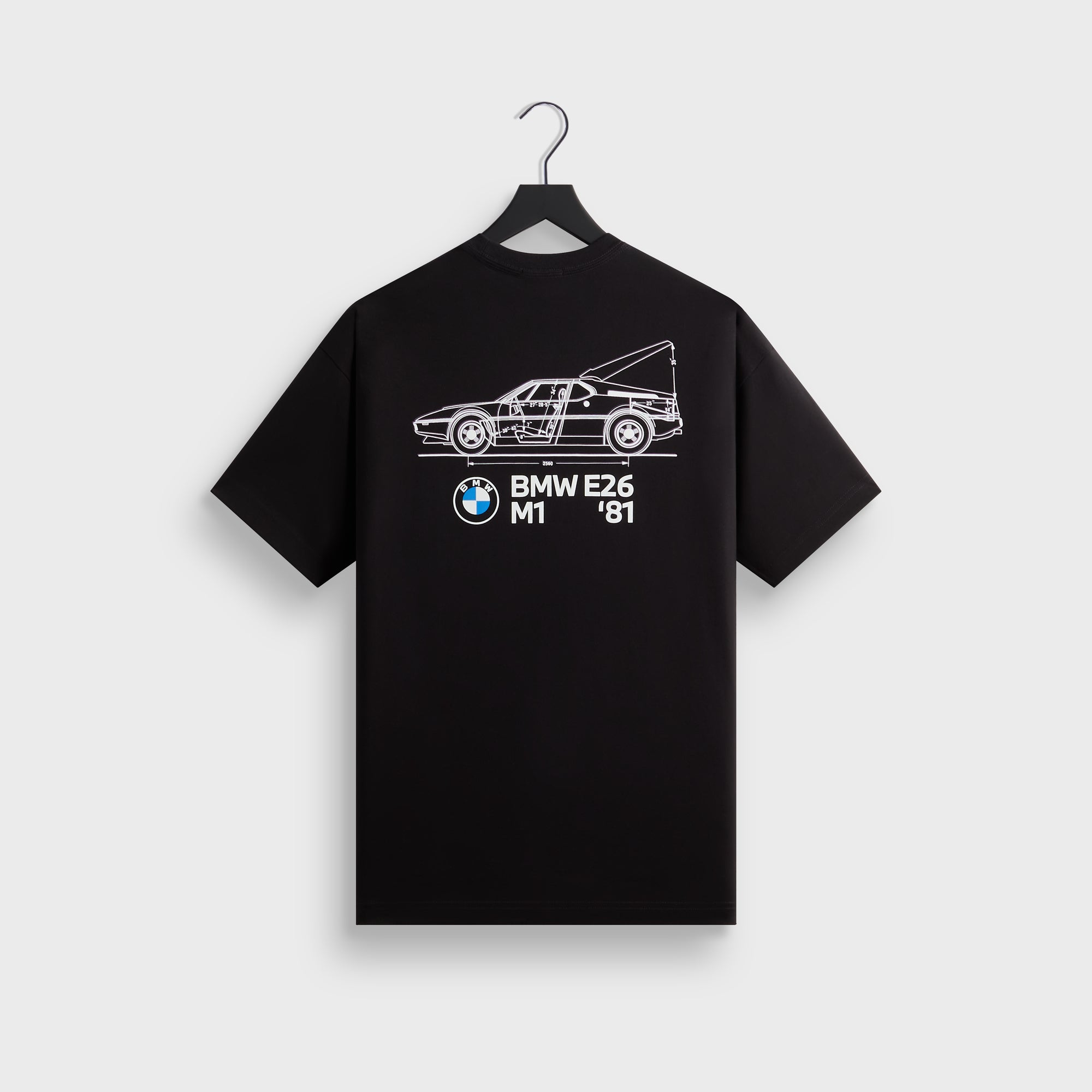 Kith for BMW M1 Schematic Pocket Tee - Black – Kith Europe