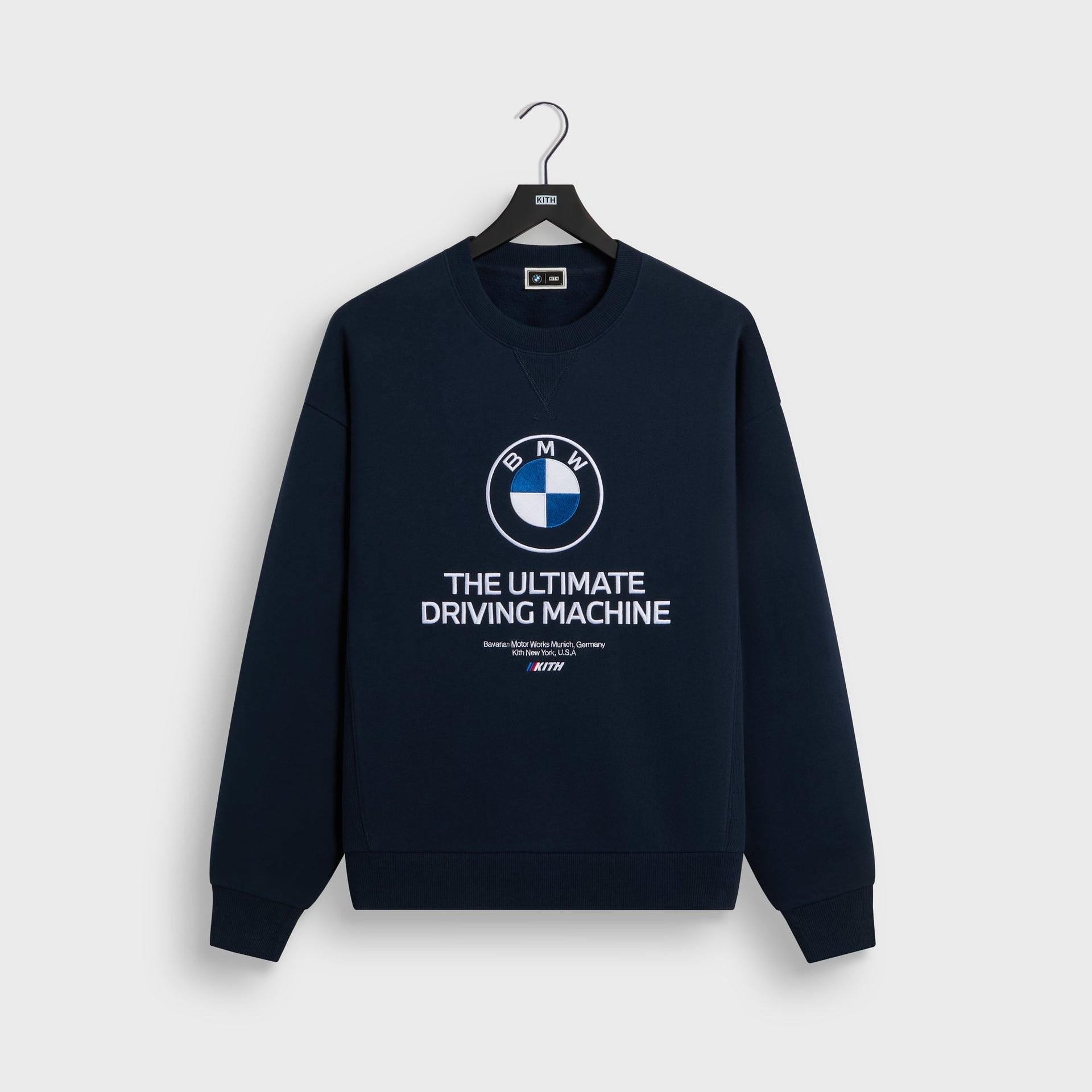 Kith for BMW Quote Vintage Crewneck - Nocturnal