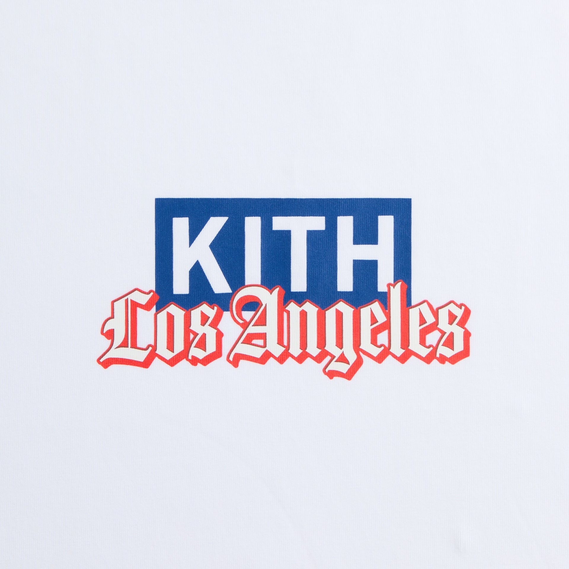 Kith Los Angeles Classic Logo Tee - White - PH