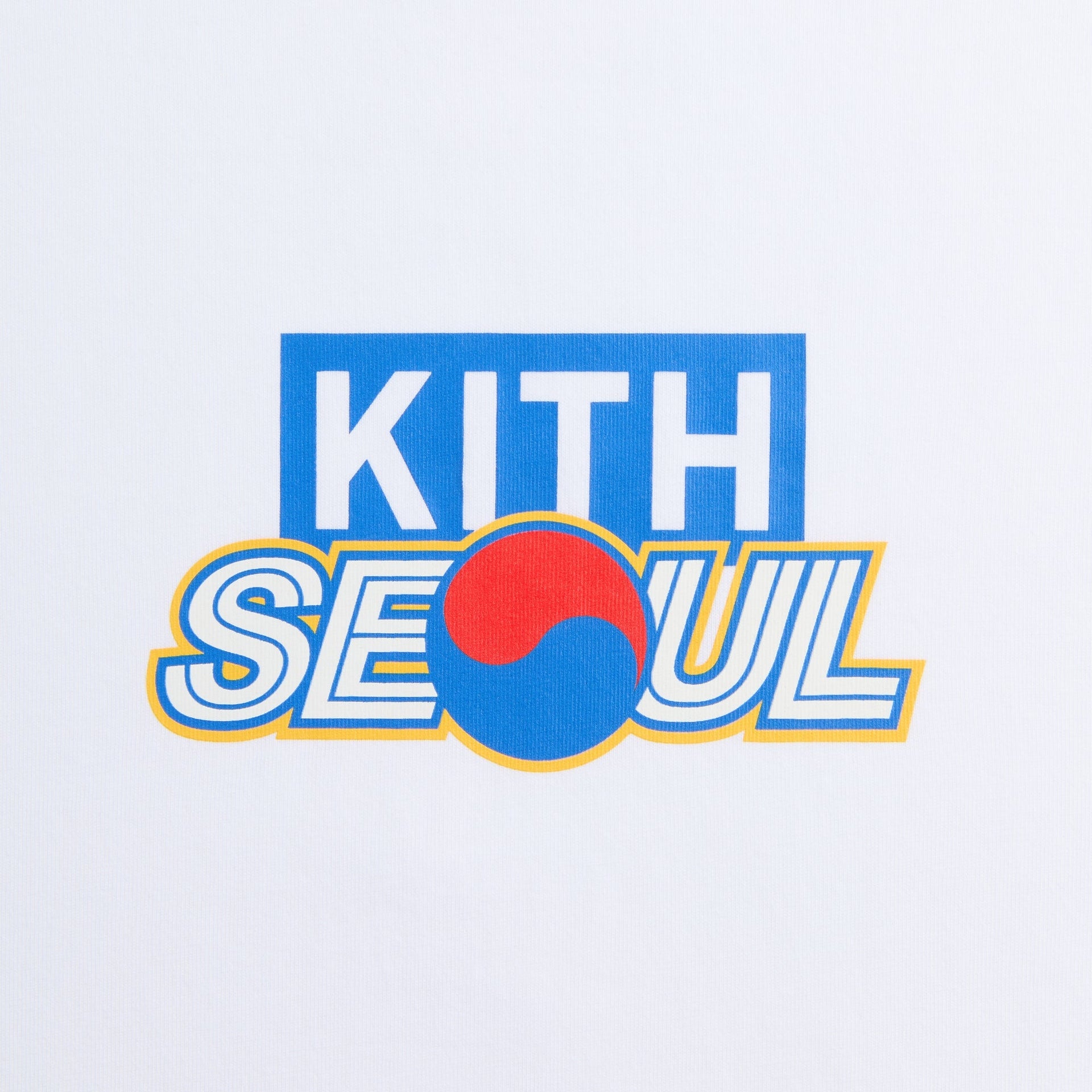 Kith Seoul Classic Logo Tee - White - PH