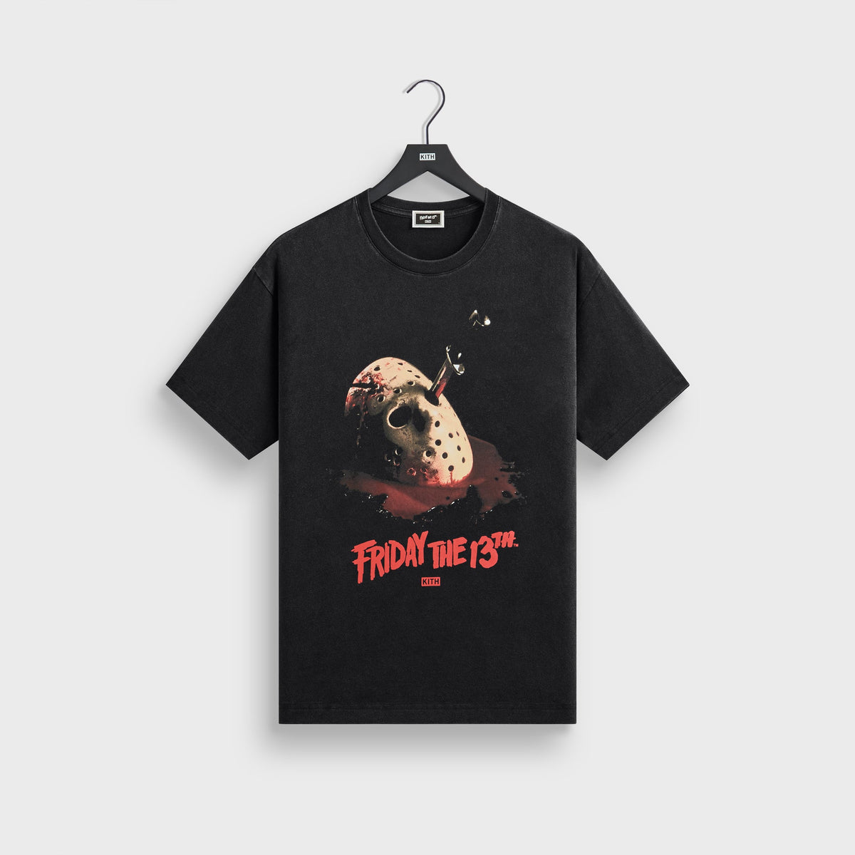 Kith for Friday The 13th Blood Mask Vintage Tee - Black