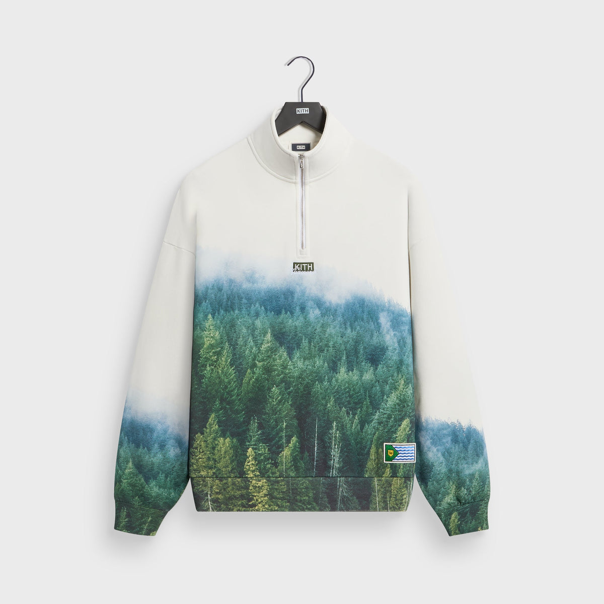 Kith Vancouver Nelson Quarter Zip - White