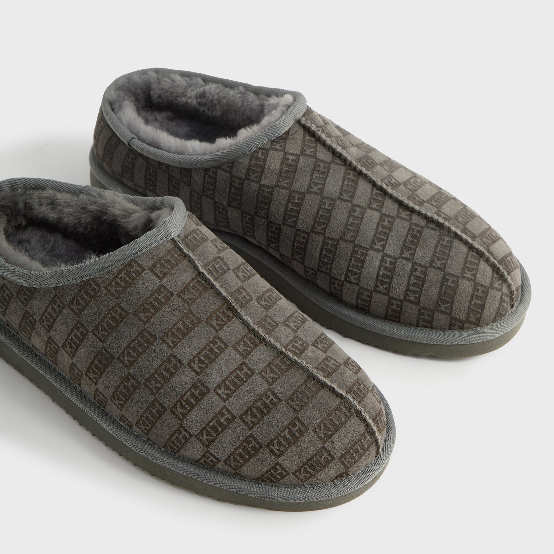 Kithmas Monogram Shearling Slippers - Idea - PH