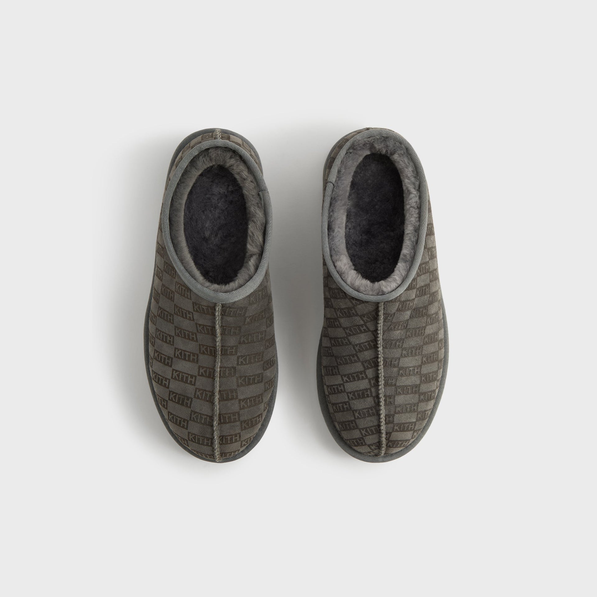 Kithmas Monogram Shearling Slippers - Idea - PH