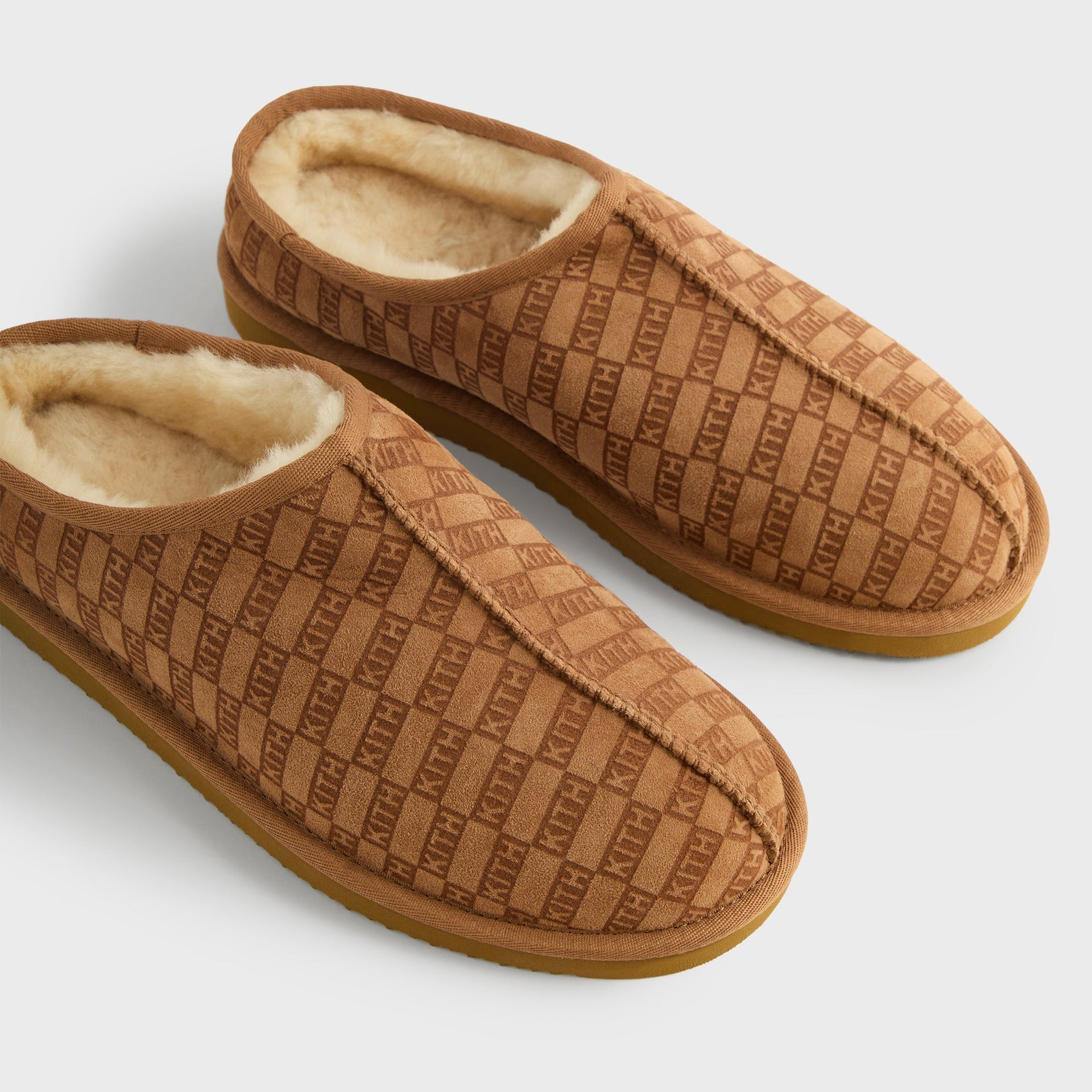 Kithmas Monogram Shearling Slippers - Loft - PH