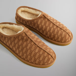 Kithmas Monogram Shearling Slippers - Loft