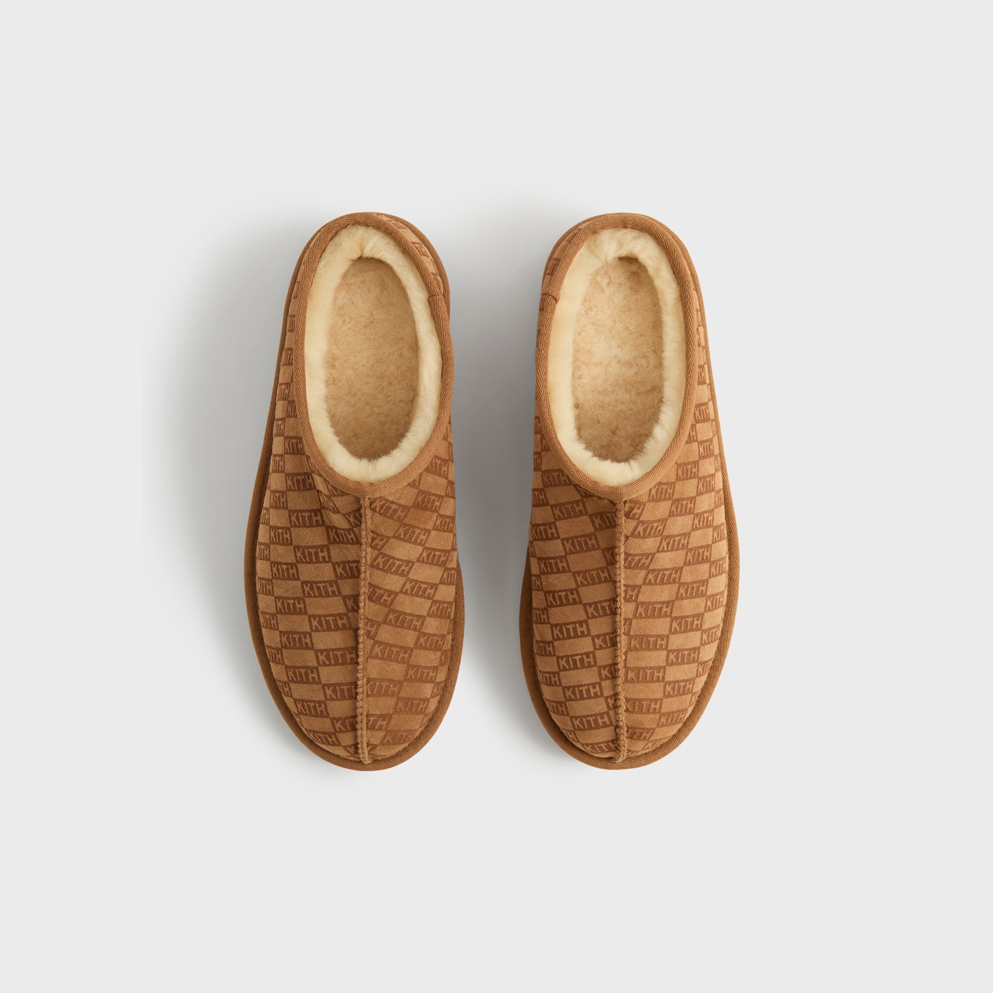 Kith Monogram Shearling Slippers - Loft – Kith Europe