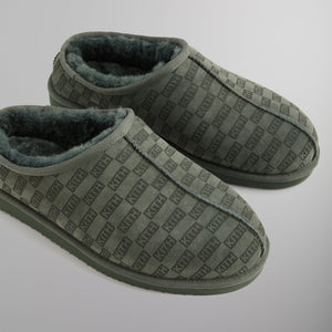 Kithmas Monogram Shearling Slippers - Stadium