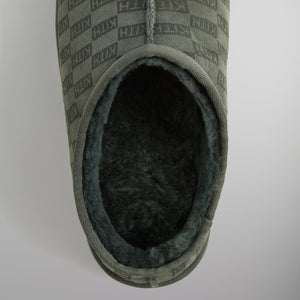 Kithmas Monogram Shearling Slippers - Stadium