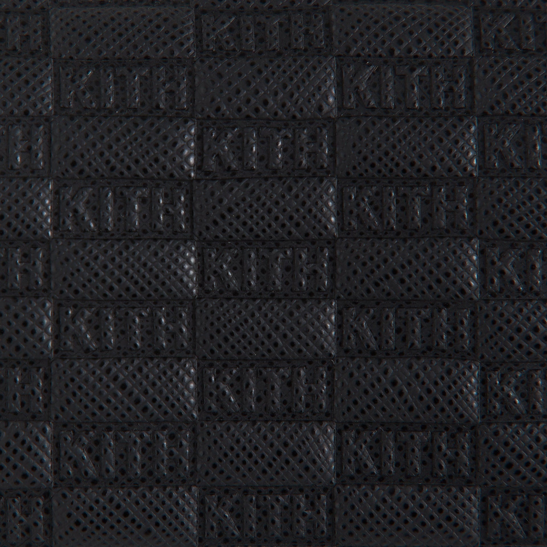 Kithmas Monogram Saffiano Leather Single Watch Roll - Black - PH