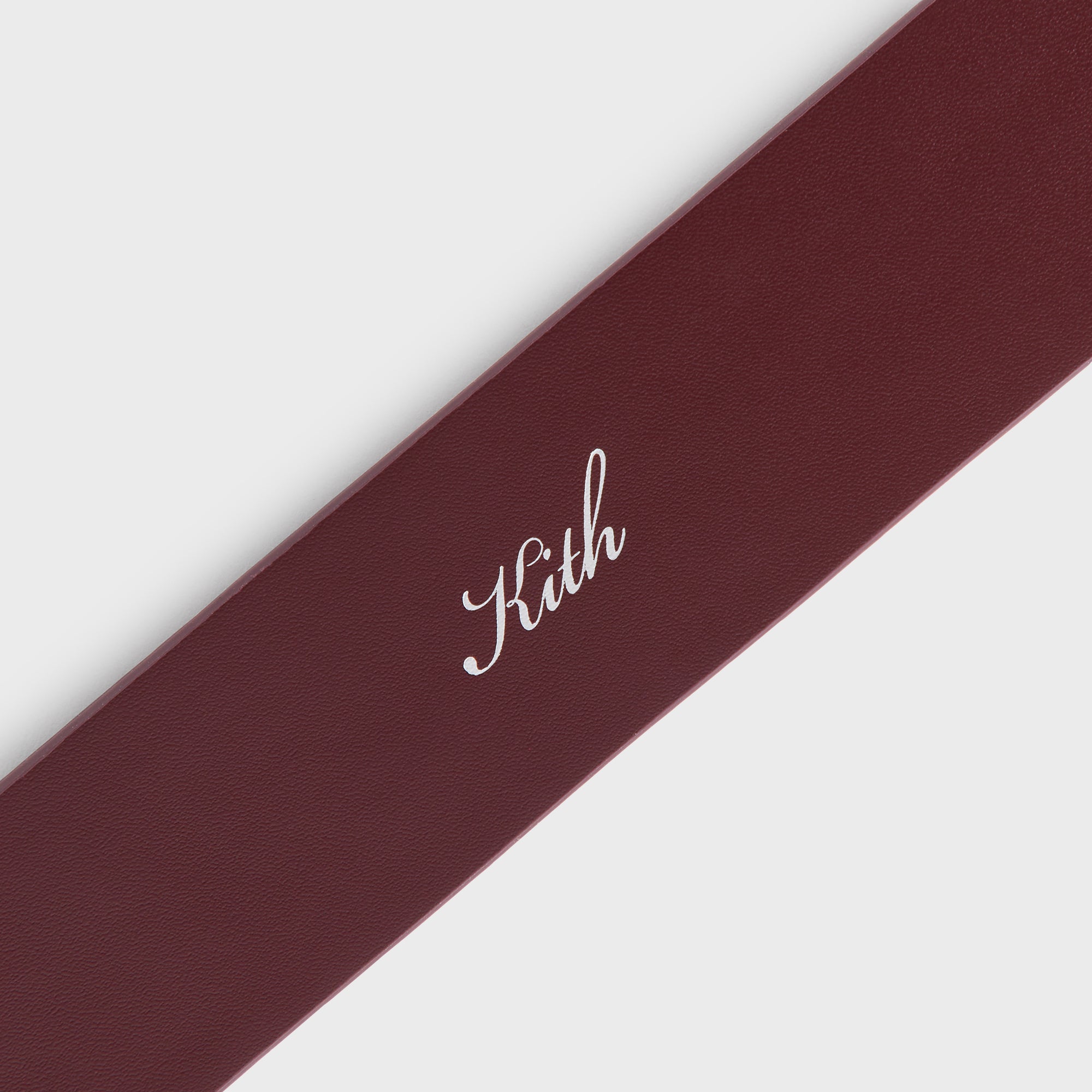 Kith Monogram Suede Leather Belt - Magma – Kith Europe