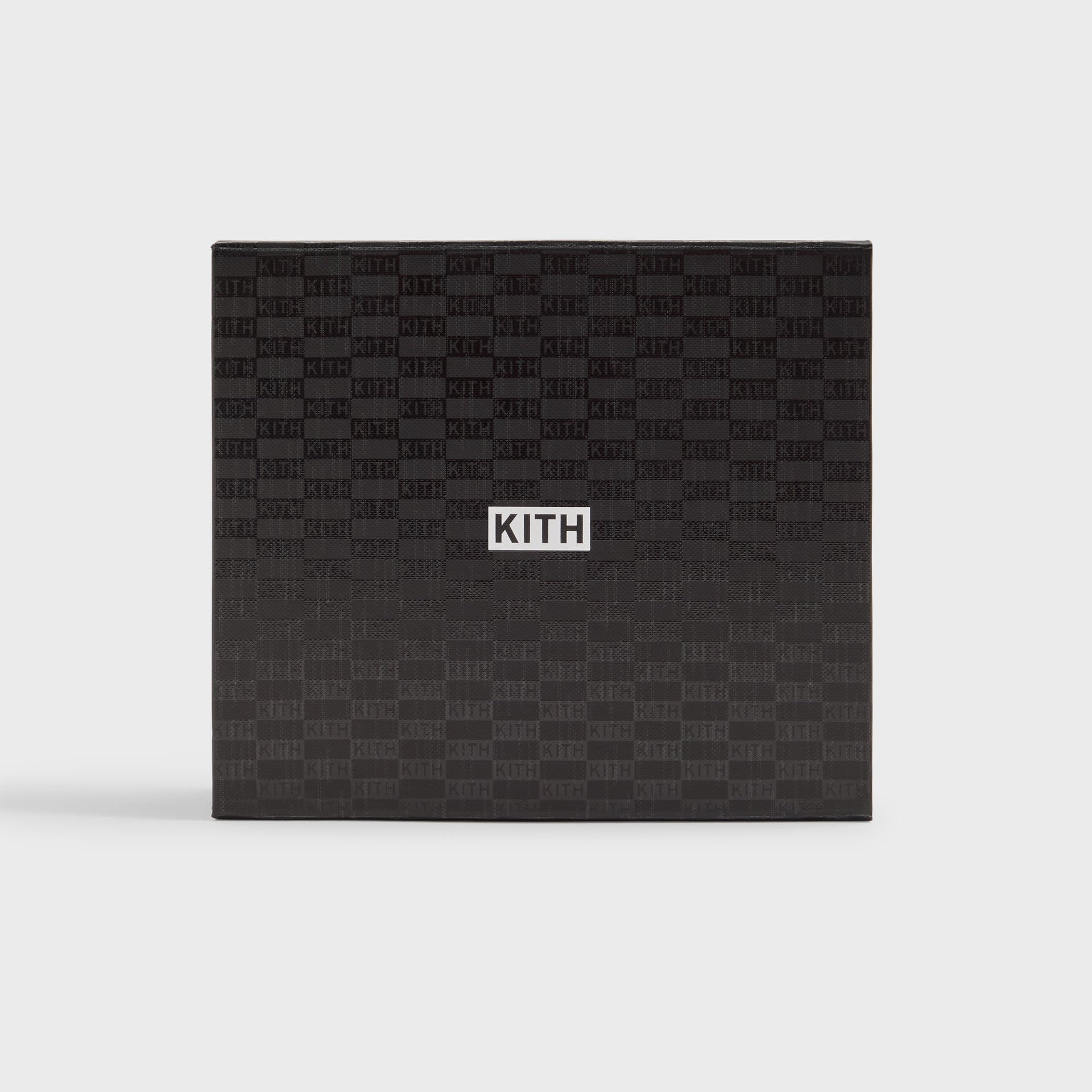 Kith Monogram Suede Card Holder - Magma