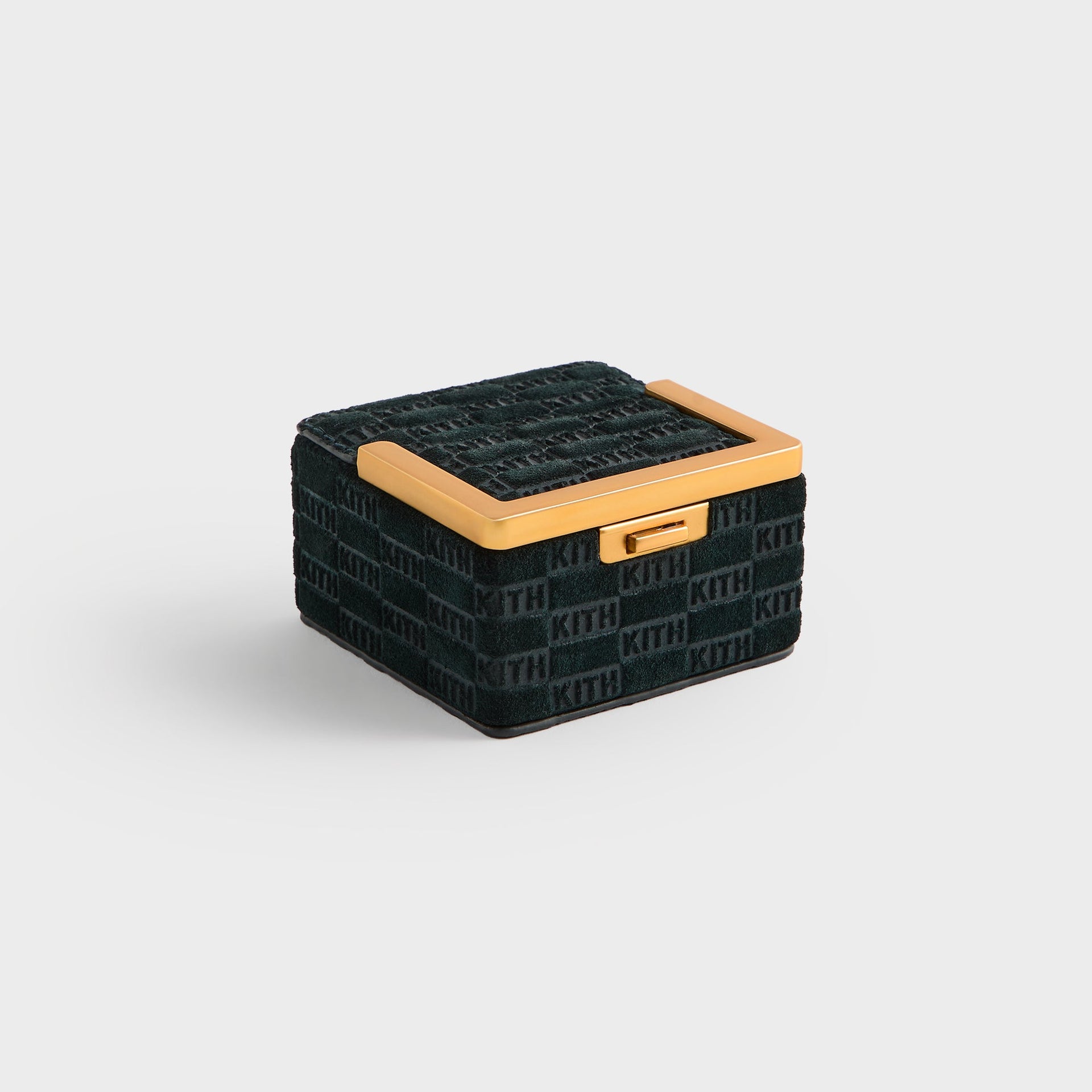 Kithmas Monogram Leather Square Frame Jewelry Case - Stadium