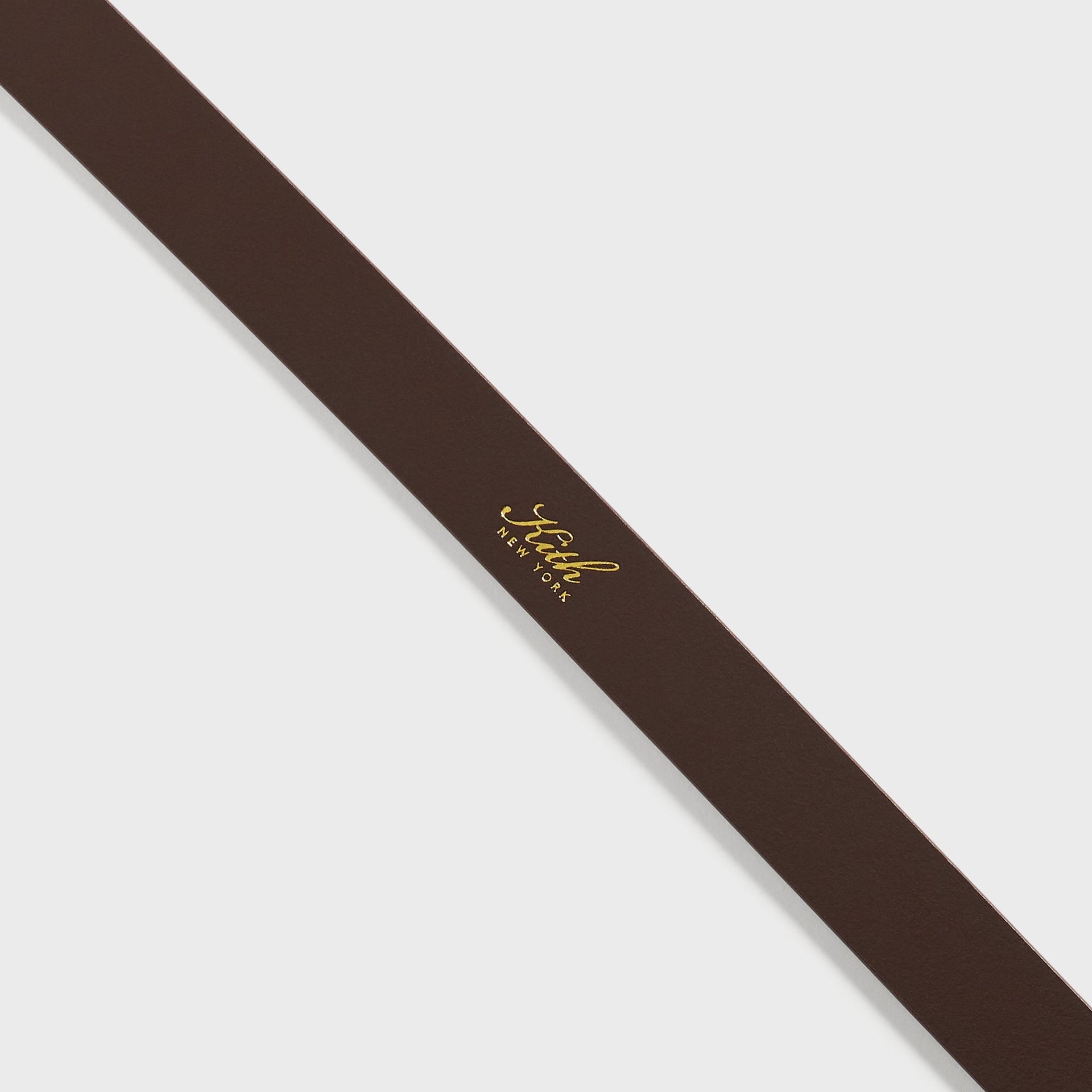 Kith New York Plaque Belt - Walnut - PH