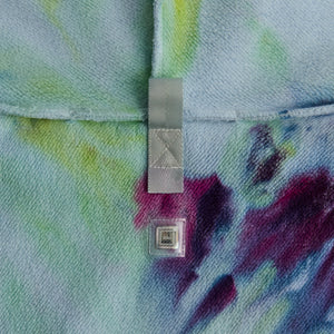 Kith for Advisory Board Crystals Tie Dye Hoodie - Blue