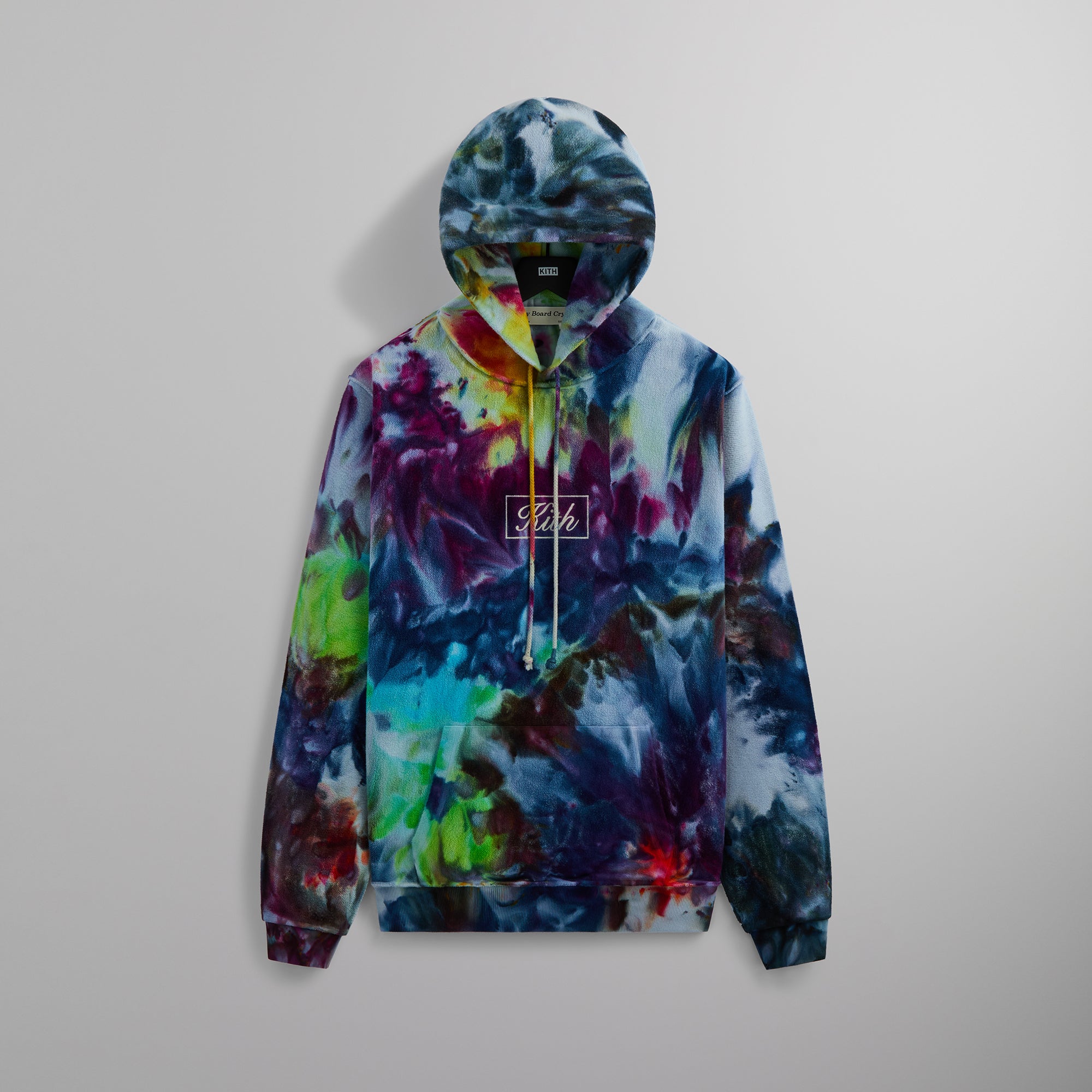 Kith for Advisory Board Crystals Tie Dye Hoodie - Blue – Kith Europe