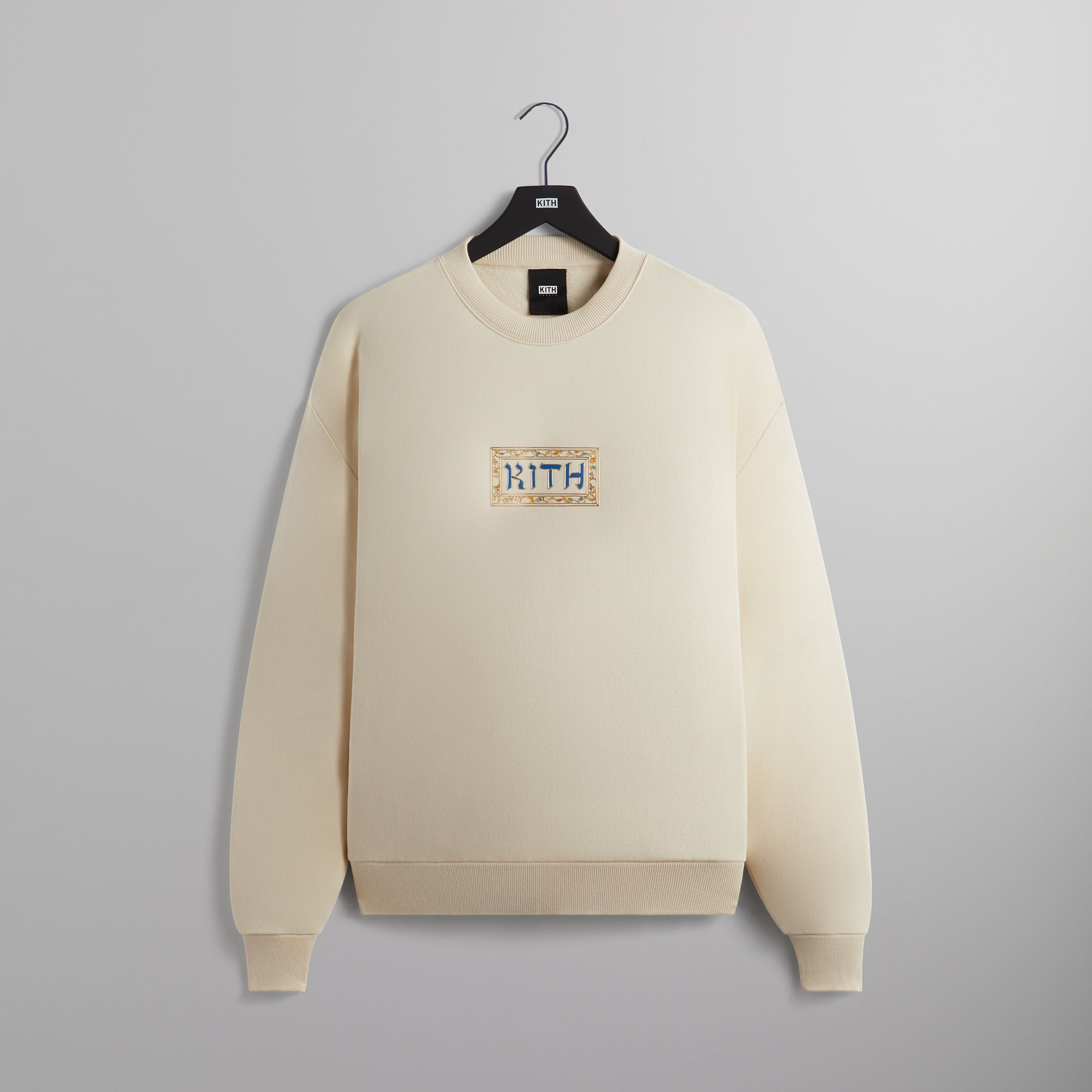 Kith Treats Hanukkah Ornamental Nelson Crewneck - Waffle – Kith Europe