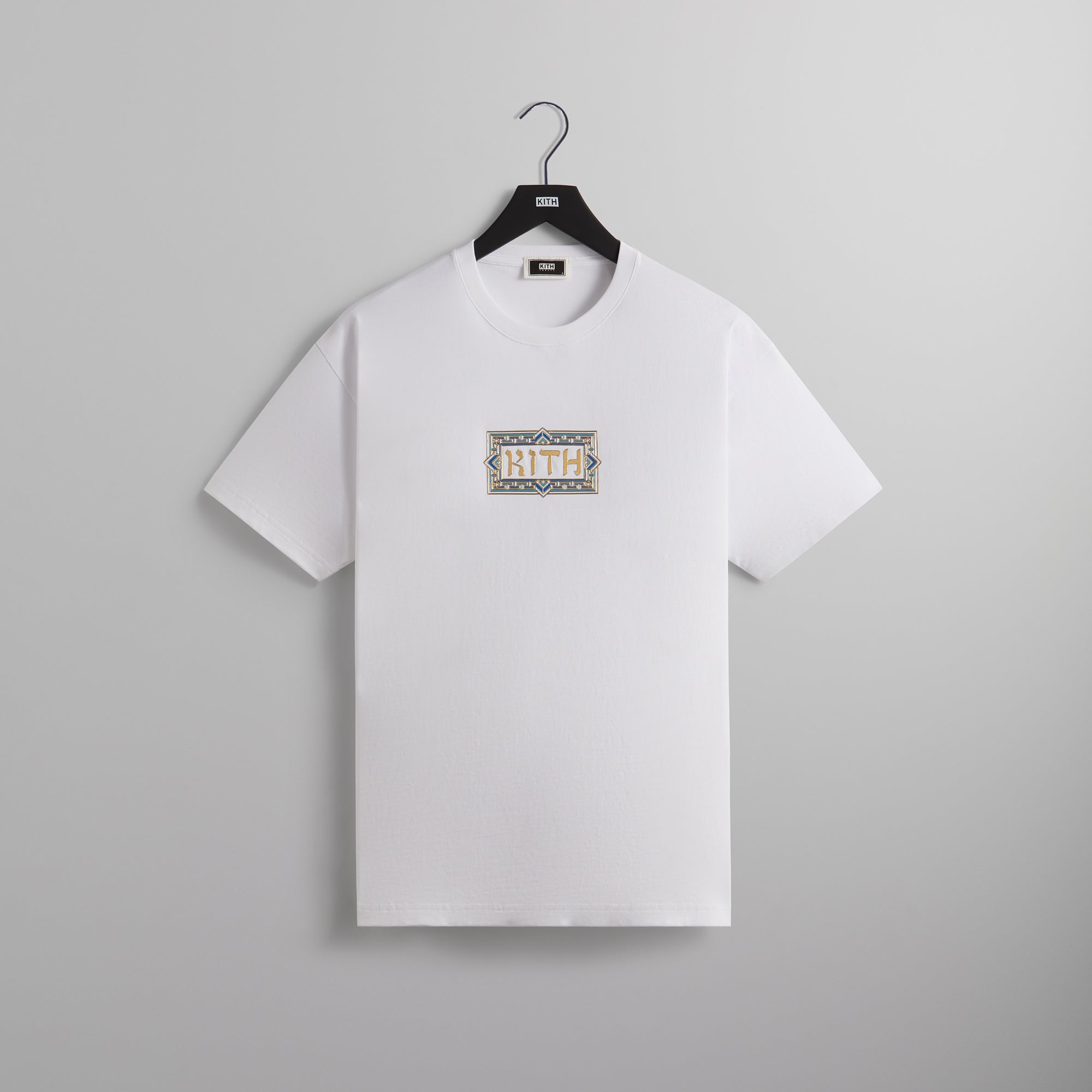 Kith Treats Hanukkah Hebrew Logo Tee - White – Kith Europe