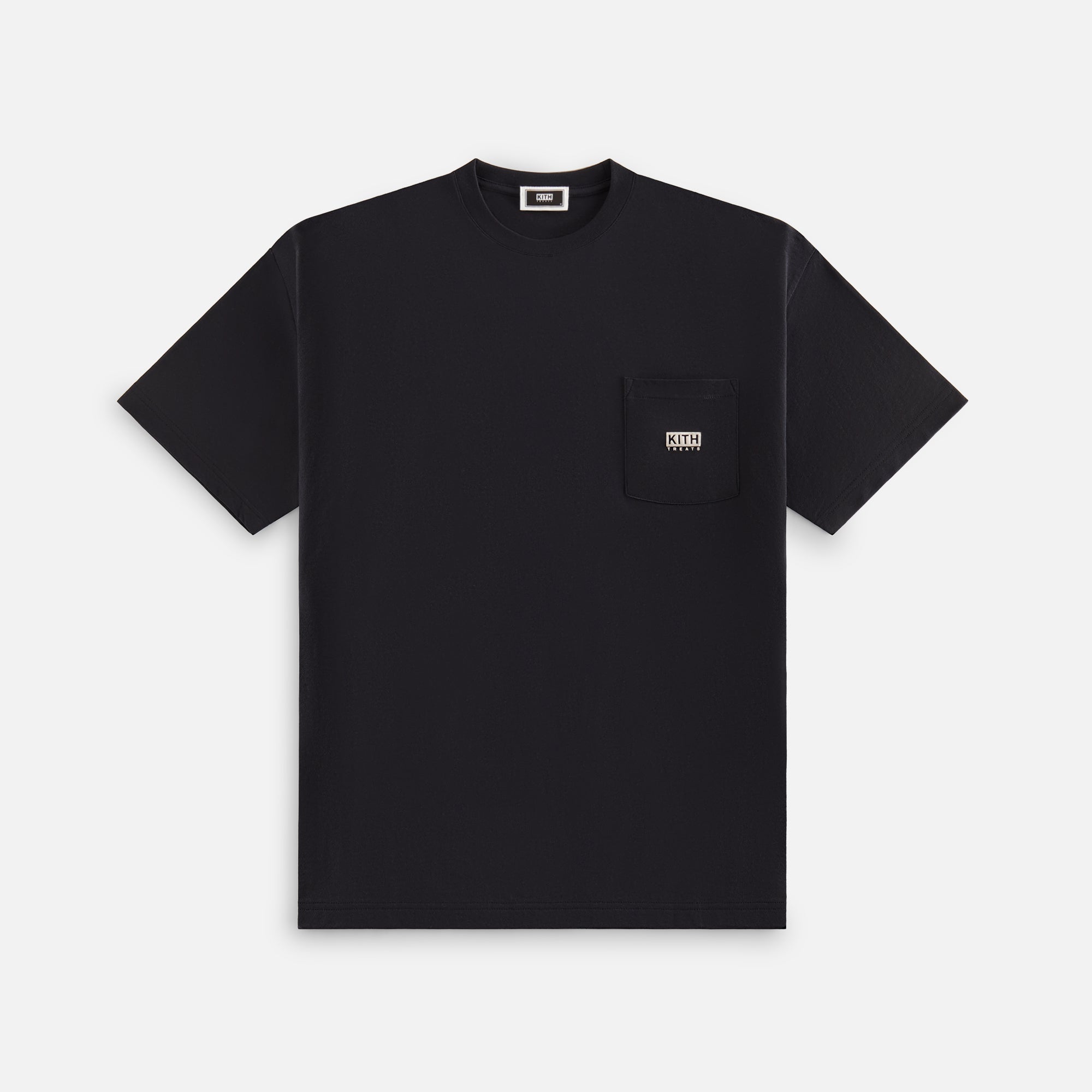 Kith Treats Pretzel Pocket Tee - Black – Kith Europe