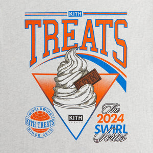 Kith Treats Champions Vintage Tee - Light Heather Grey