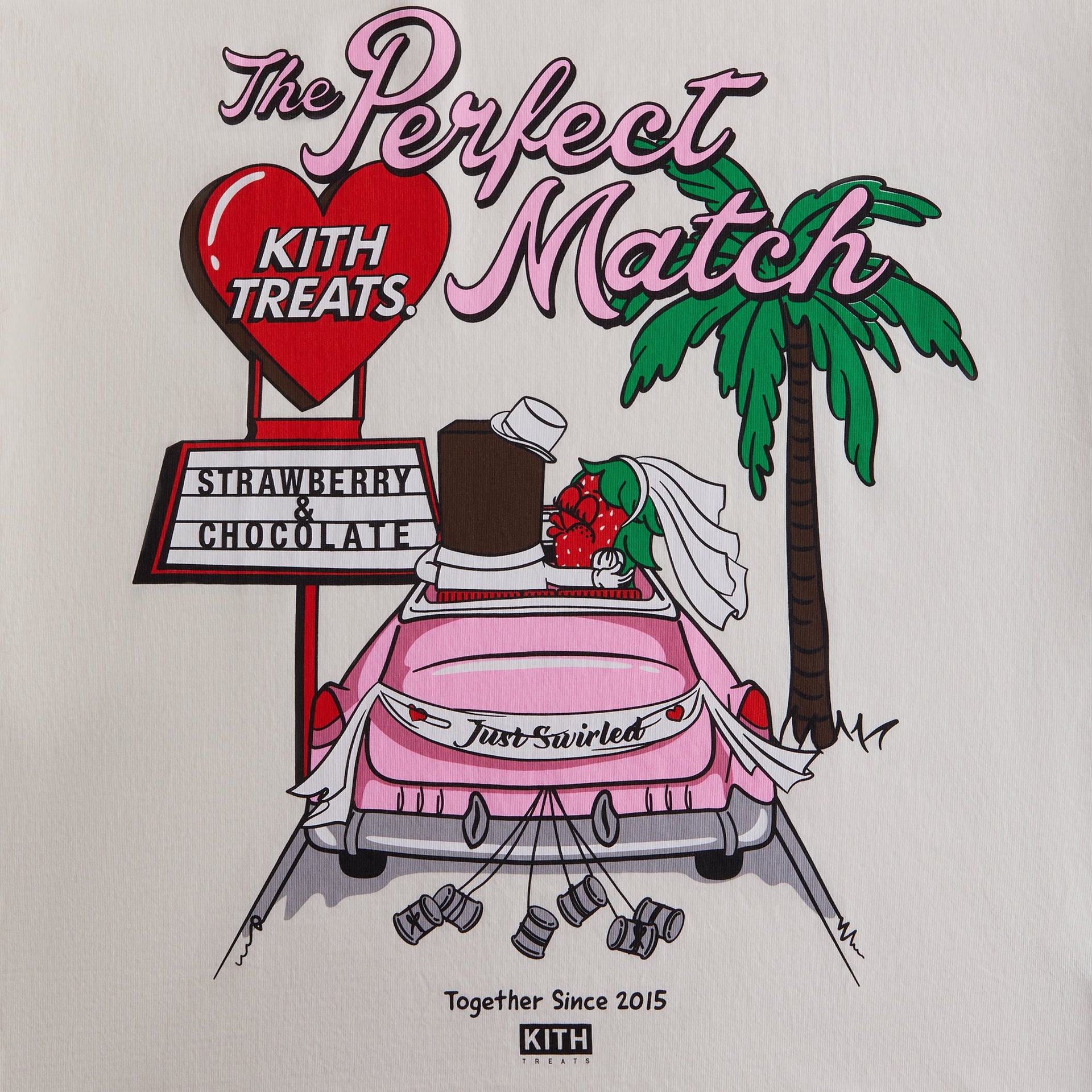 Kith Treats Perfect Match Vintage Tee - Sandrift