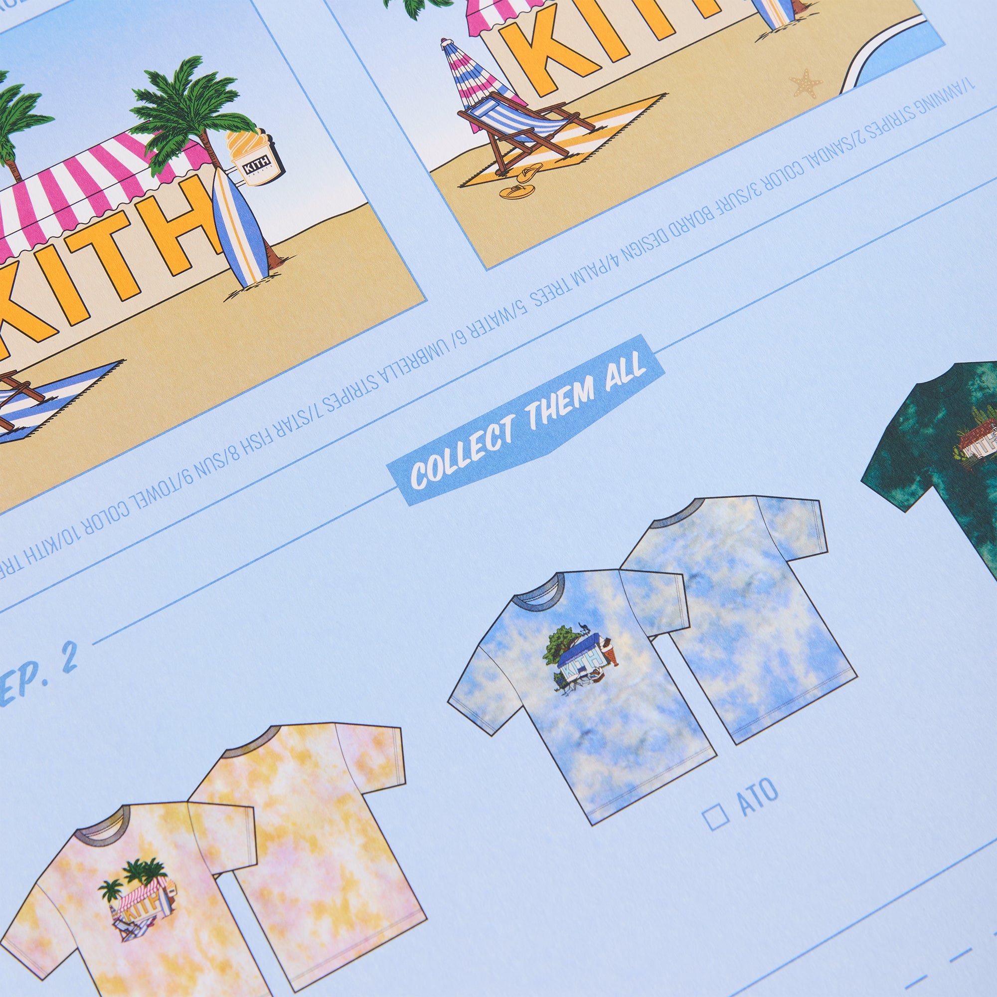 Kith Treats Desert Destination Tee - Stadium – Kith Europe