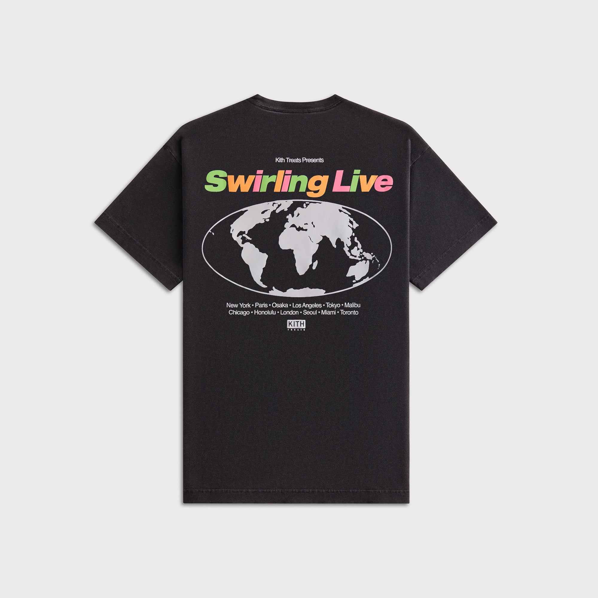 Kith Treats Heart-Shaped Swirl Vintage Tee - Black – Kith Europe