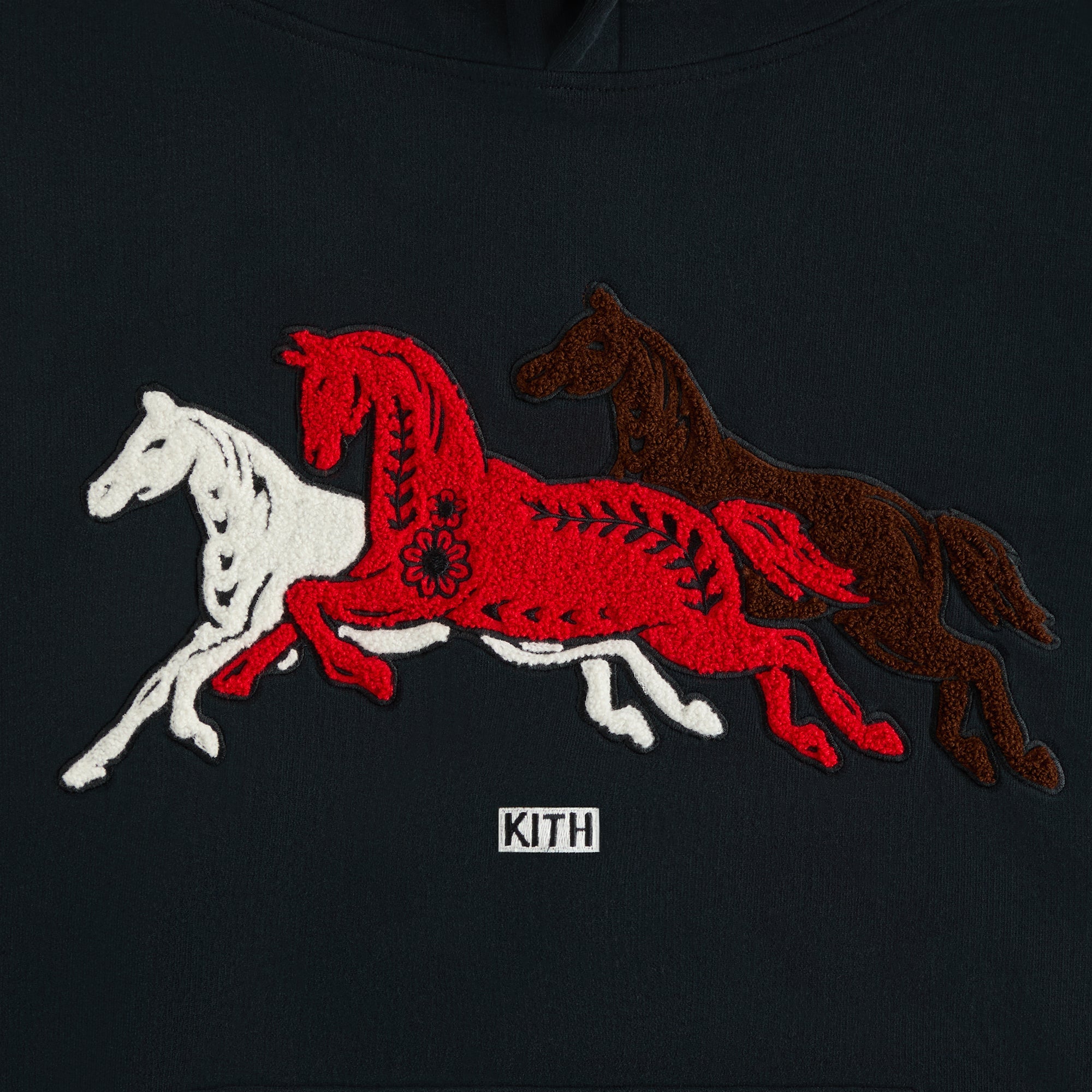 Kith Treats Stallion Nelson Hoodie - Black – Kith Europe