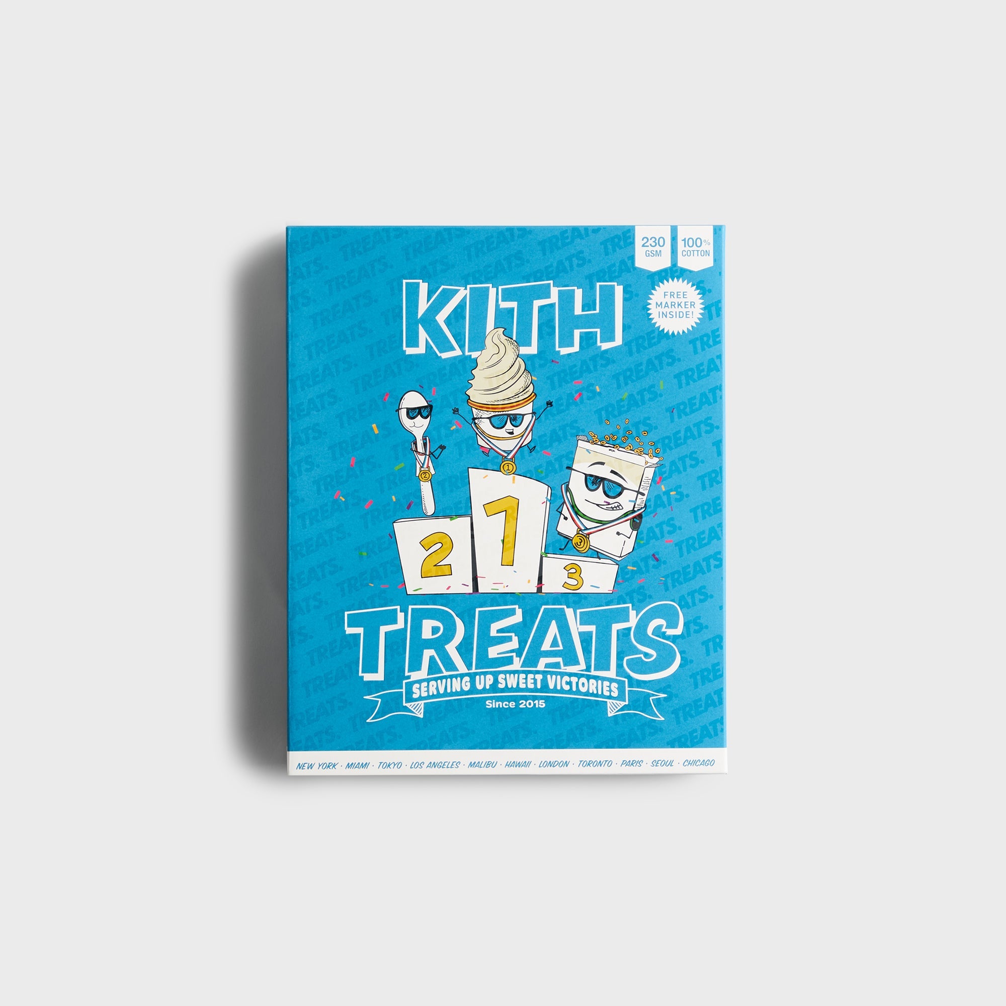 Kith Treats Swirlathon Tee - Black – Kith Europe