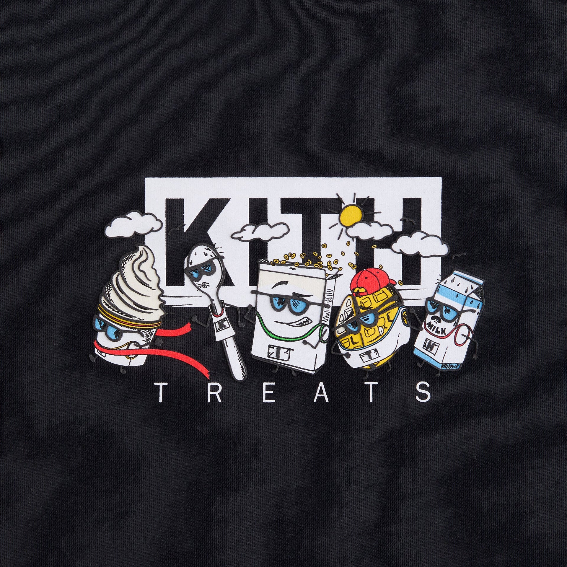 Kith Treats Swirlathon Tee - Black