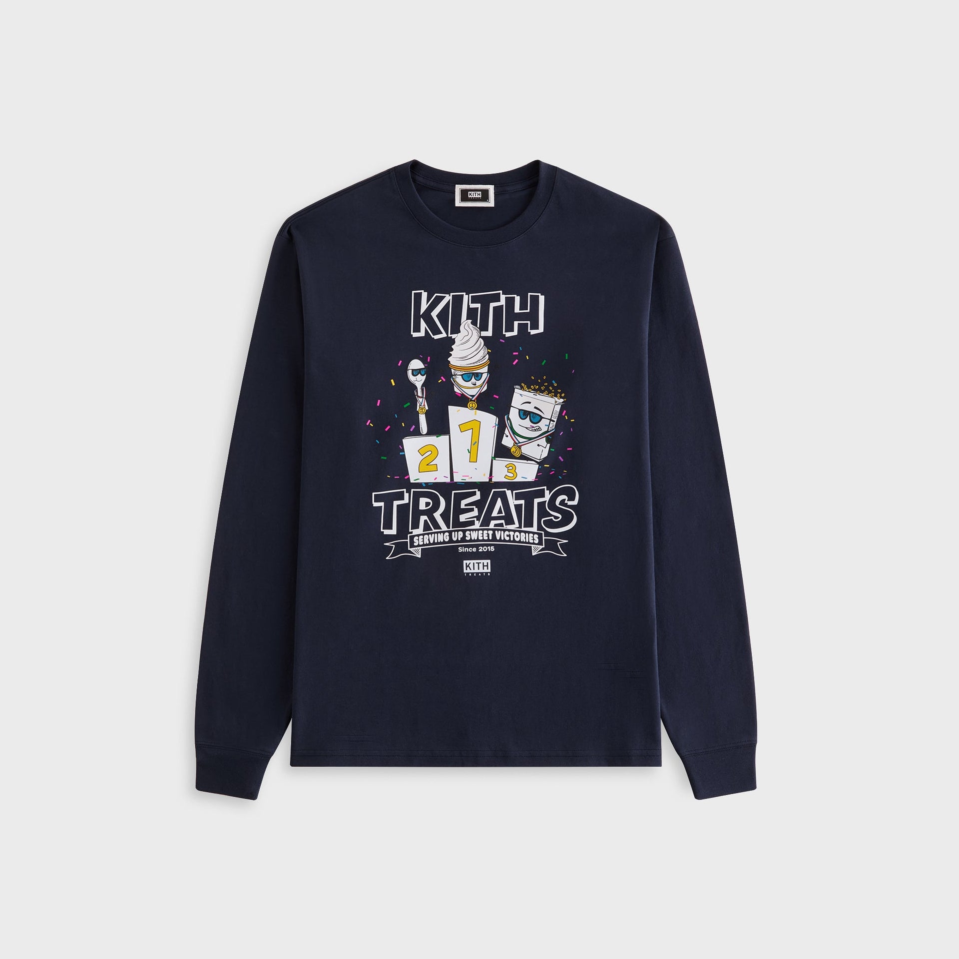 Kith Treats Podium Long Sleeve Tee - Nocturnal