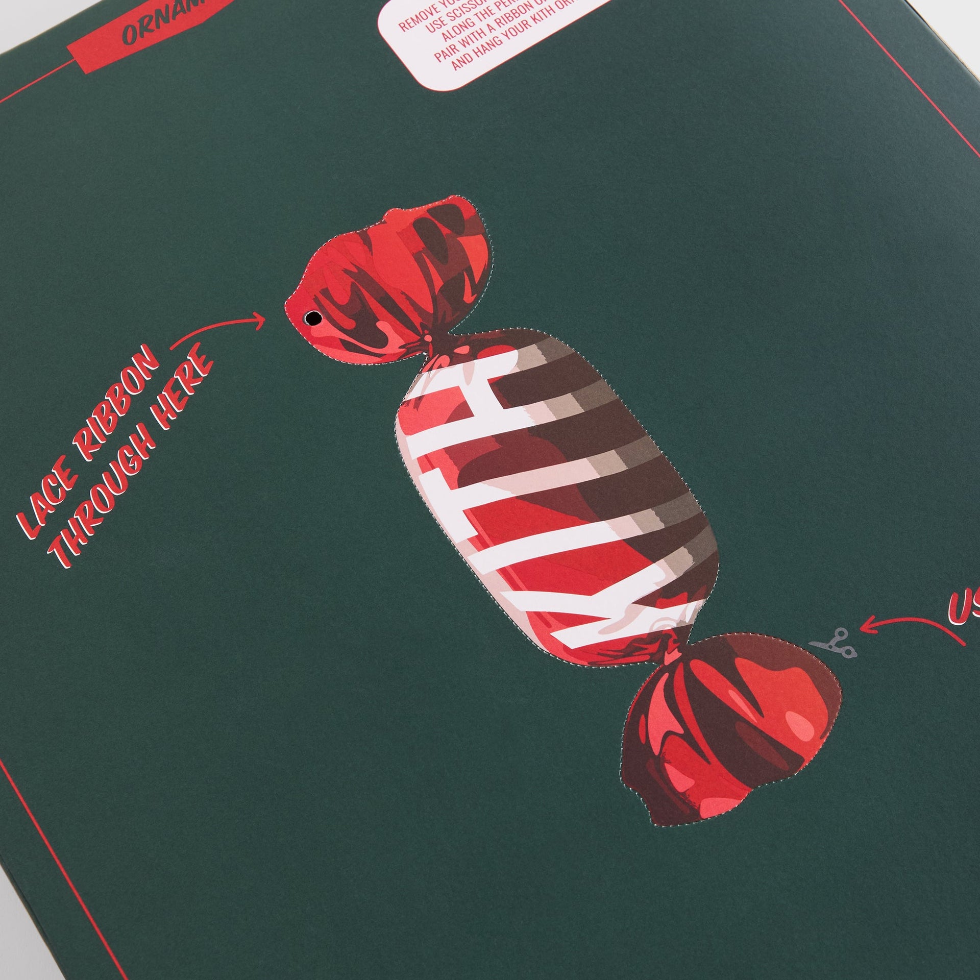 Kith Treats Peppermint Logo Nelson Crewneck - Black