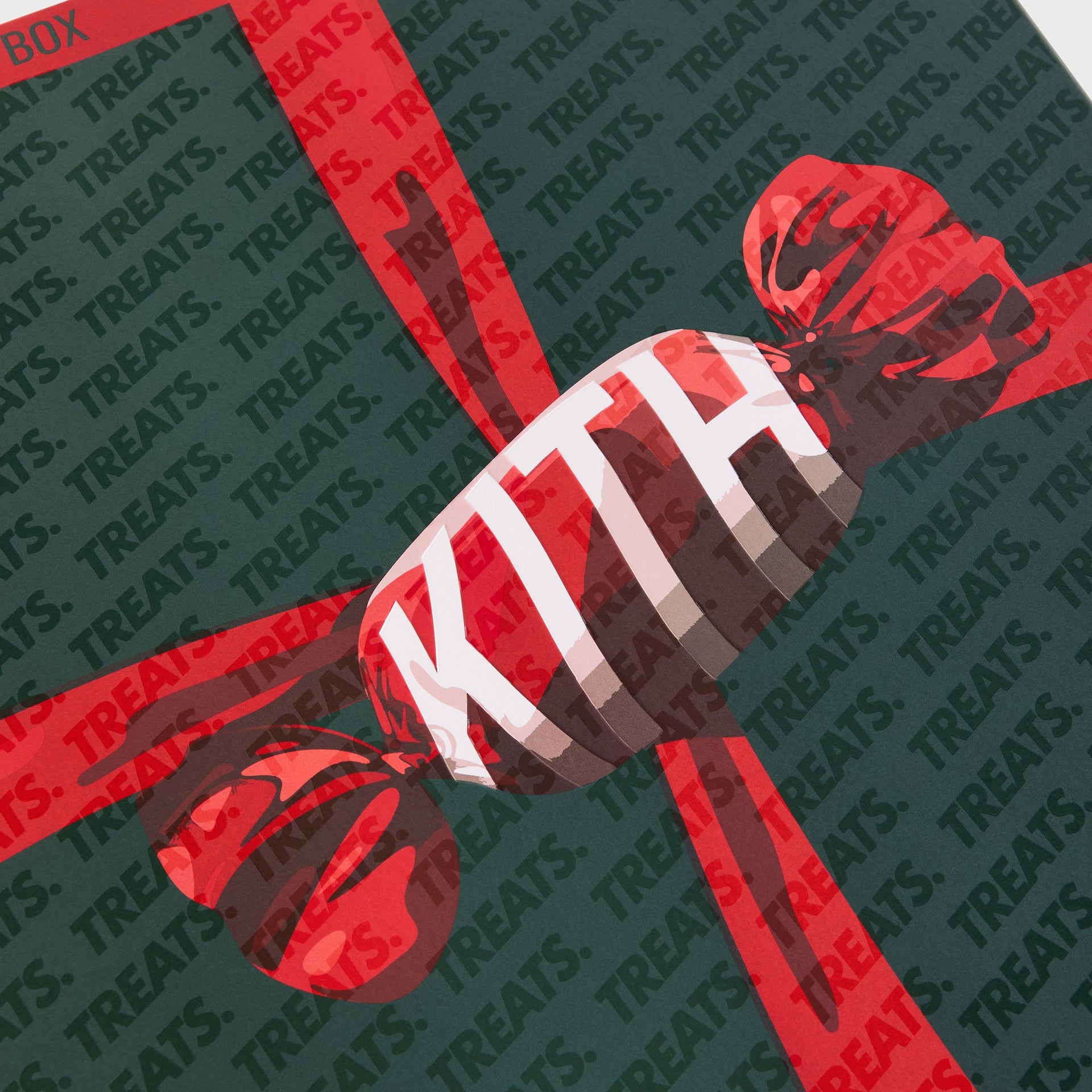 Kith Treats Peppermint Logo Nelson Crewneck - Black