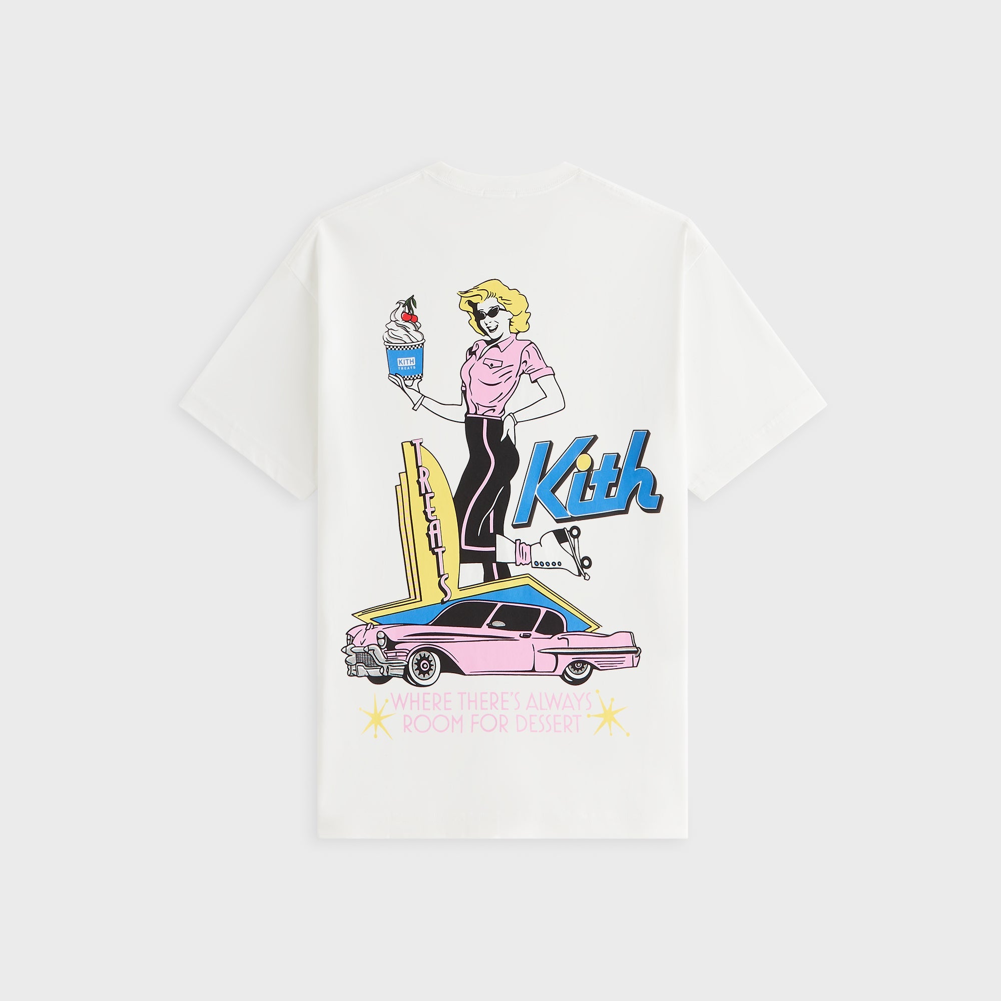 Kith Treats Diner Drive Thru Tee - White – Kith Europe