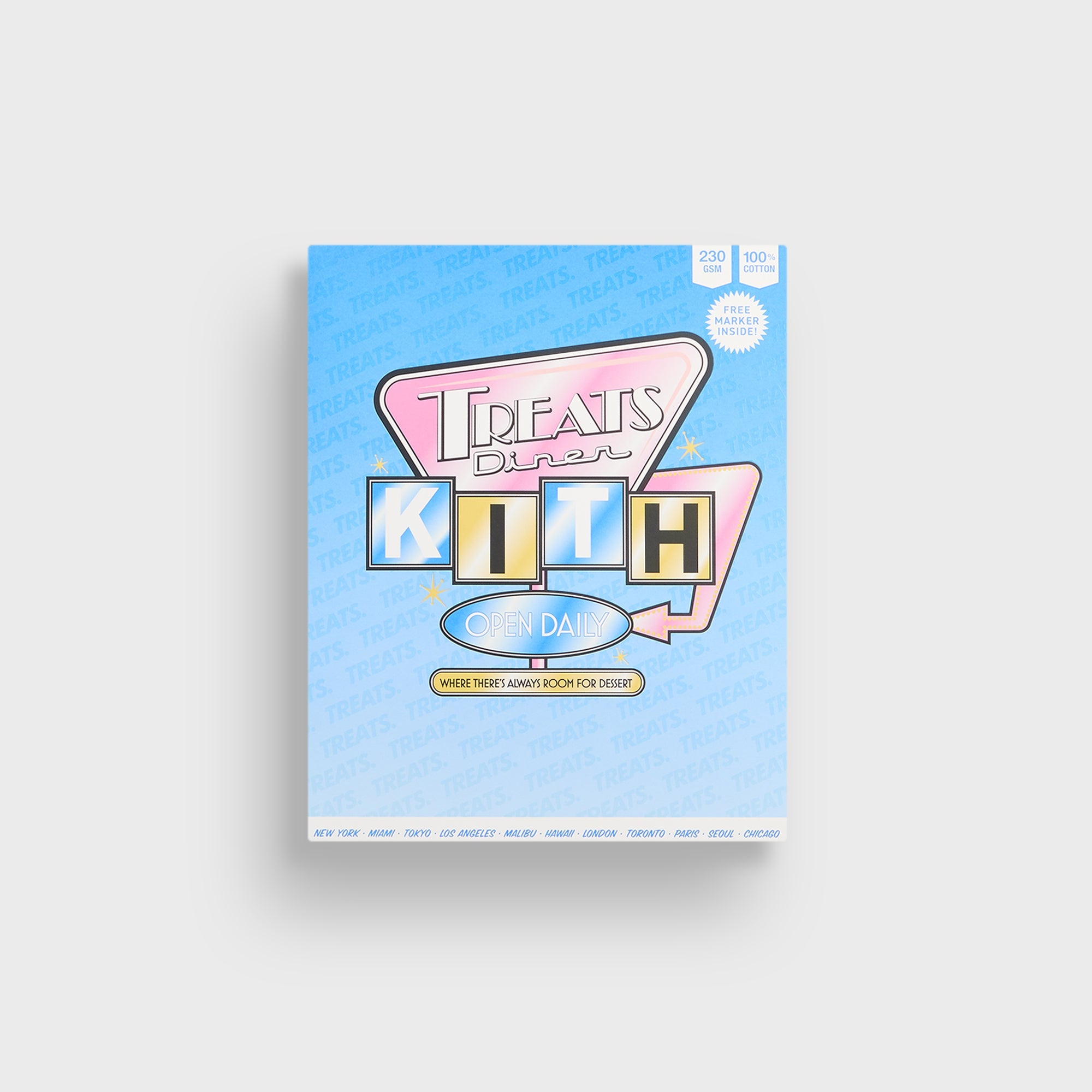 Kith Treats Diner Drive Thru Tee - White – Kith Europe