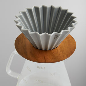 Kith for ORIGAMI Pour Over Coffee Dripper Set - Sandrift