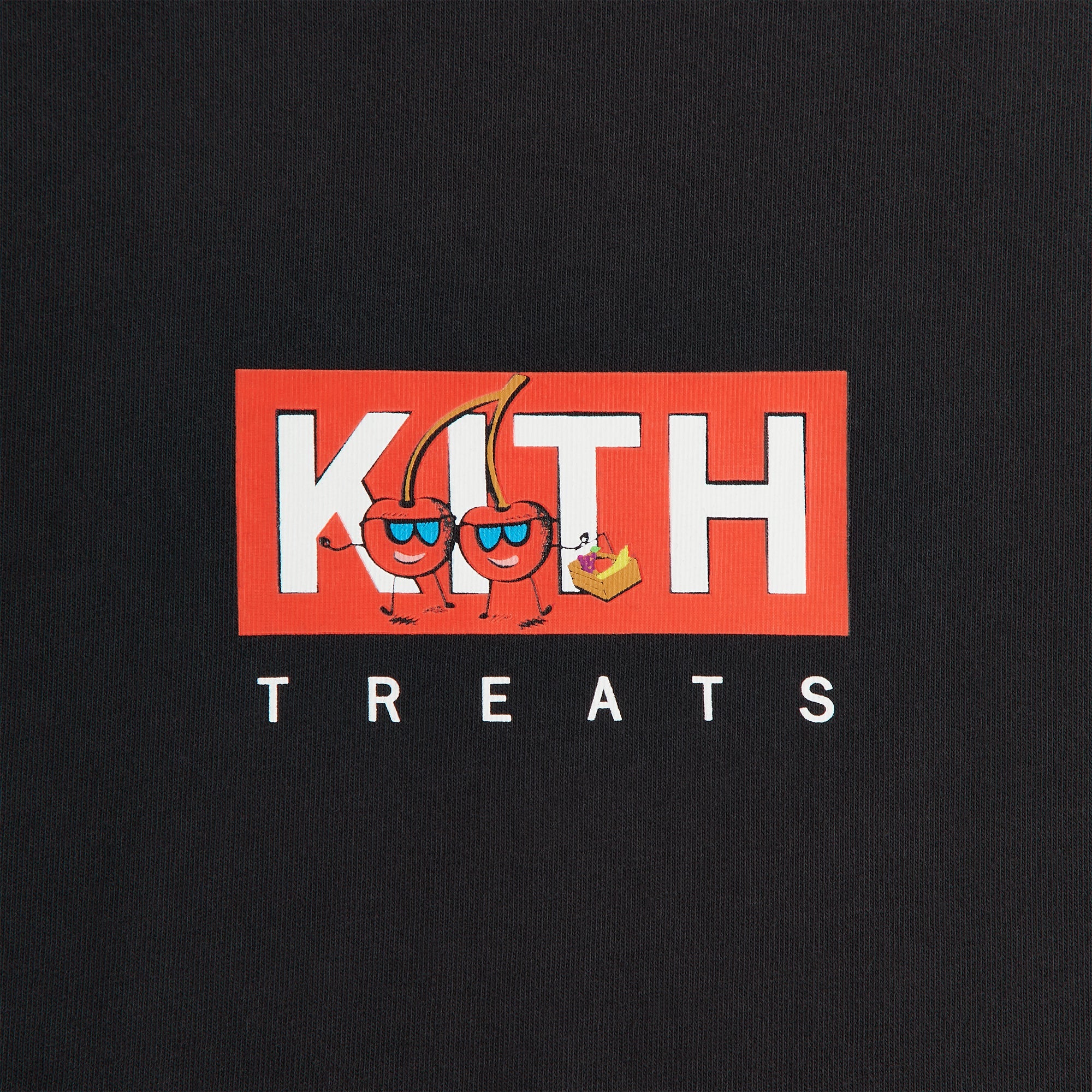 Kith Treats Cherry Classic Logo Tee - Black – Kith Europe