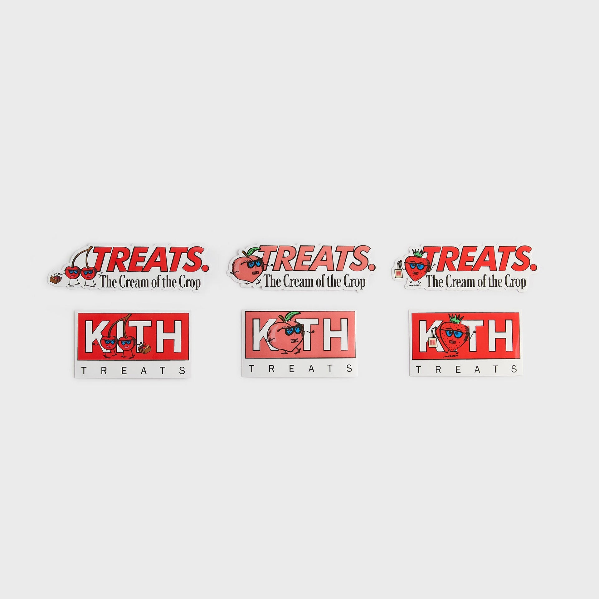 Kith Treats Strawberry Classic Logo Tee - White