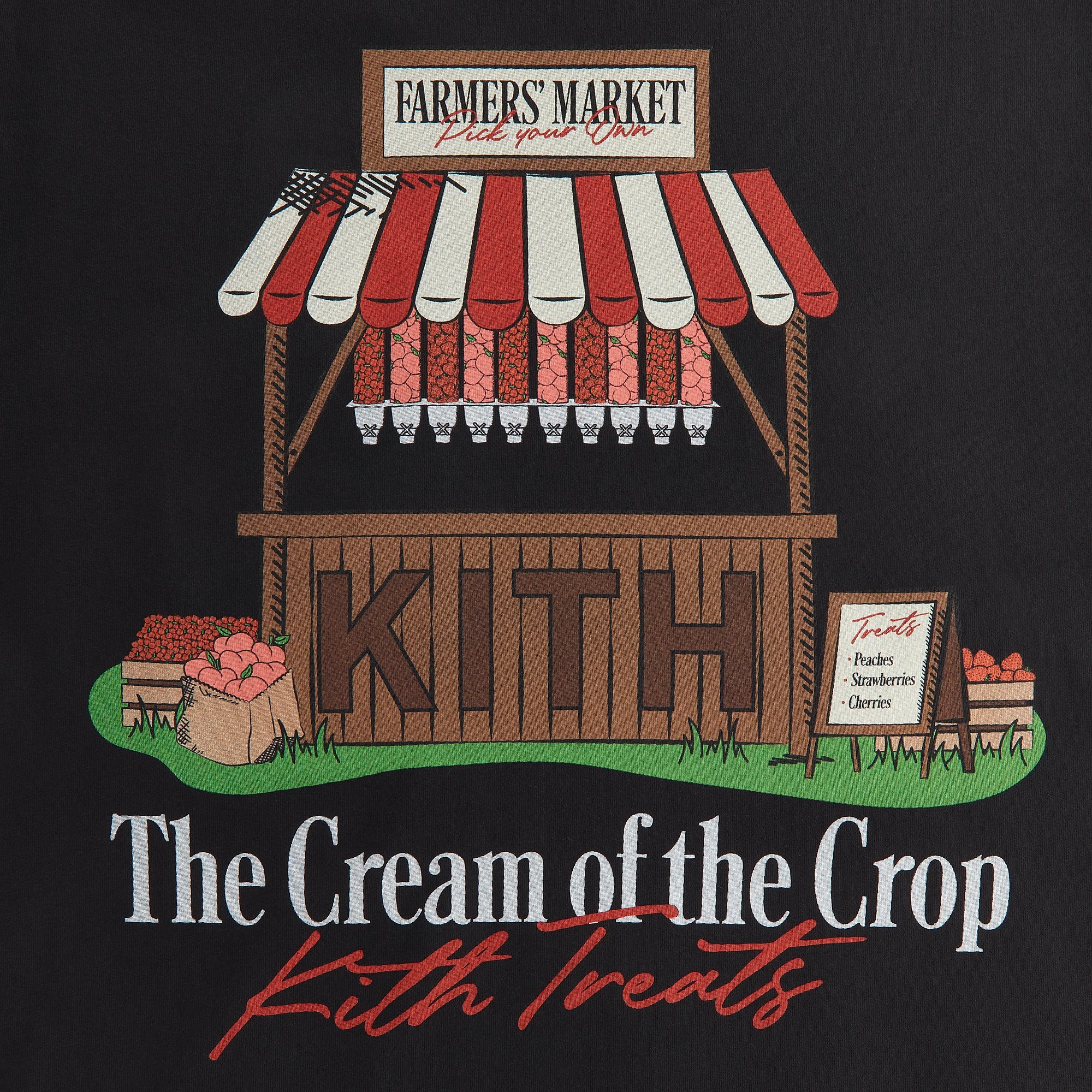 Kith Treats Farmers Market Pocket Tee - Black – Kith Europe