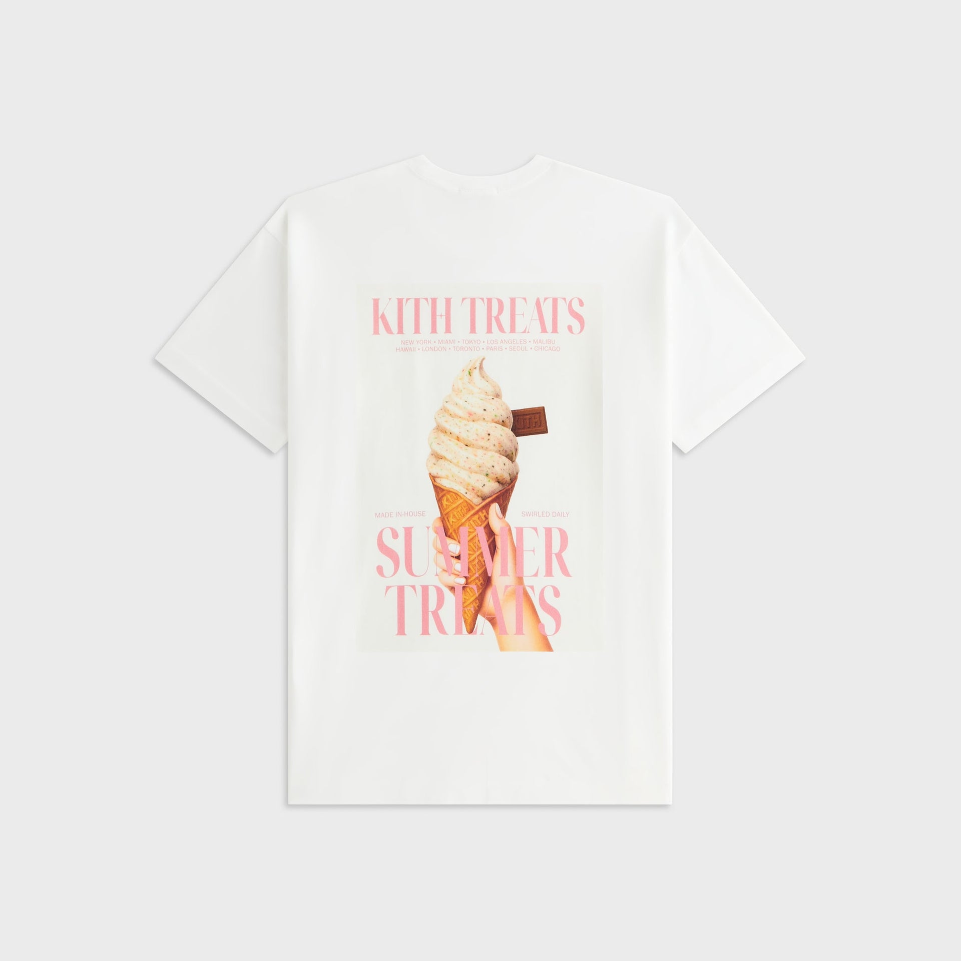 Kith Treats Swirl Pocket Tee - White