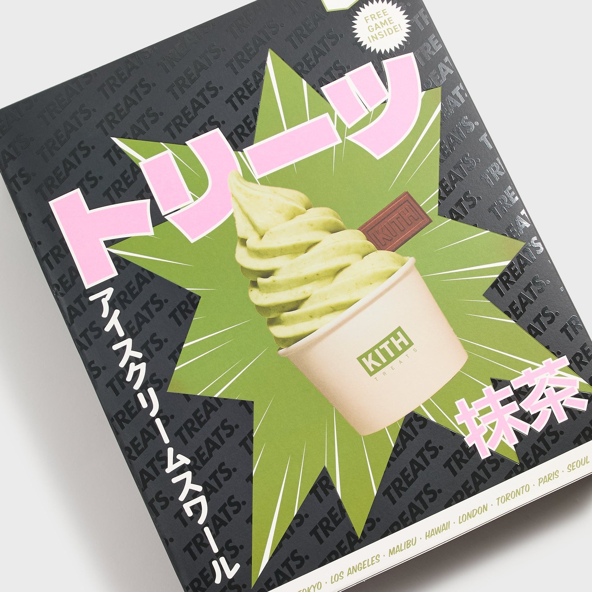 Kith Treats Matcha Swirl Vintage Tee - Black - PH
