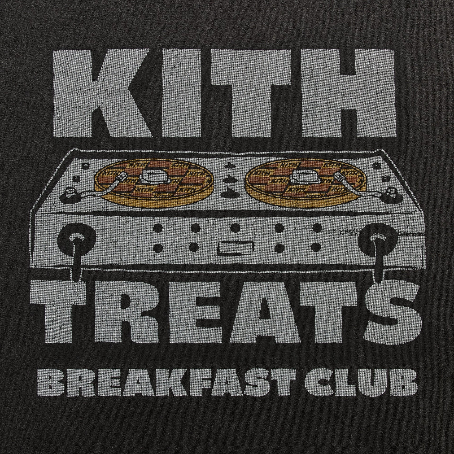 Kith Treats Breakfast Club Vintage Tee - Black