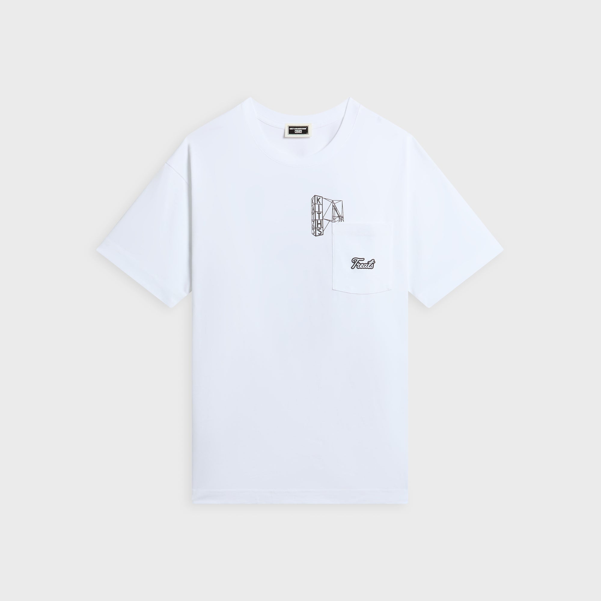 KITH TREATS Tシャツ ホワイト Sサイズ Kith Treats for Katz's Delicatessen Pocket Tee - White – Kith Europe